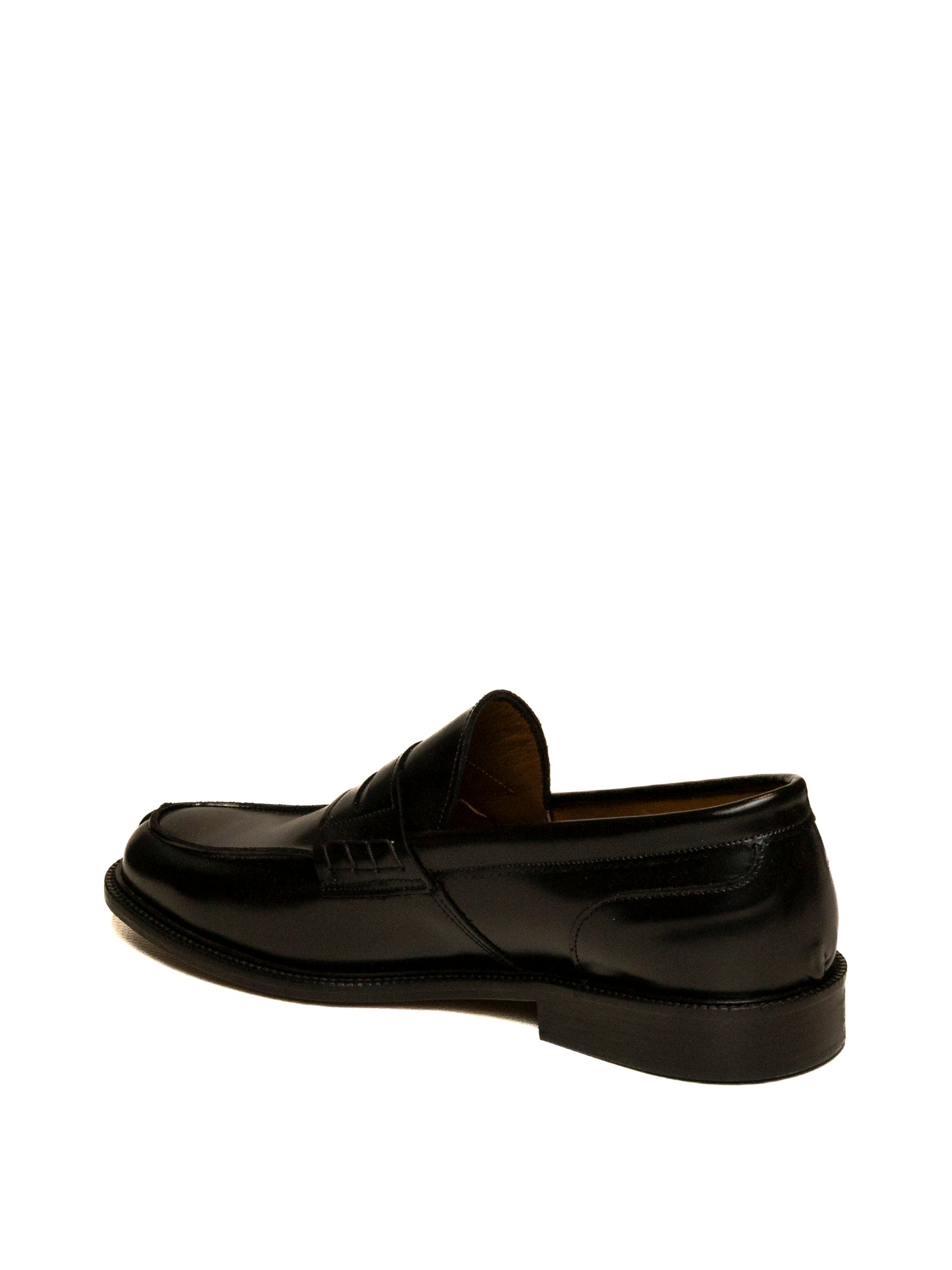 PICCADILLY Mocassino spazzolato nero 030C SPAZ-NERO