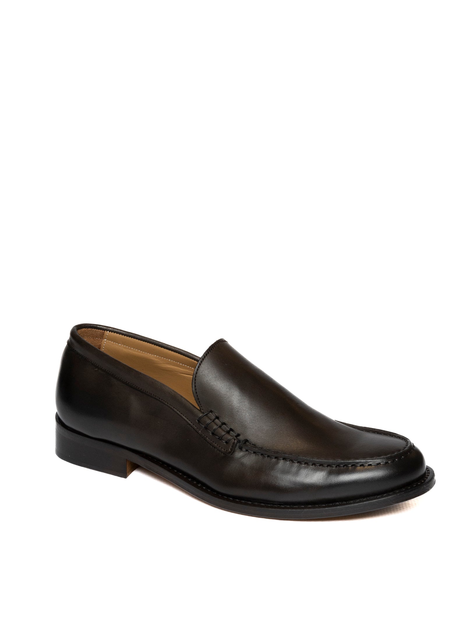 PICCADILLY Mocassino pelle moro 06 VIT-MARRONE