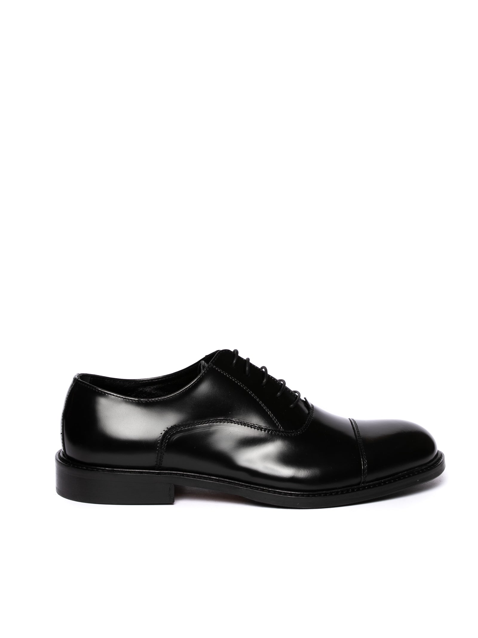 PICCADILLY francesina pelle nero 30001 ABRAS-NERO
