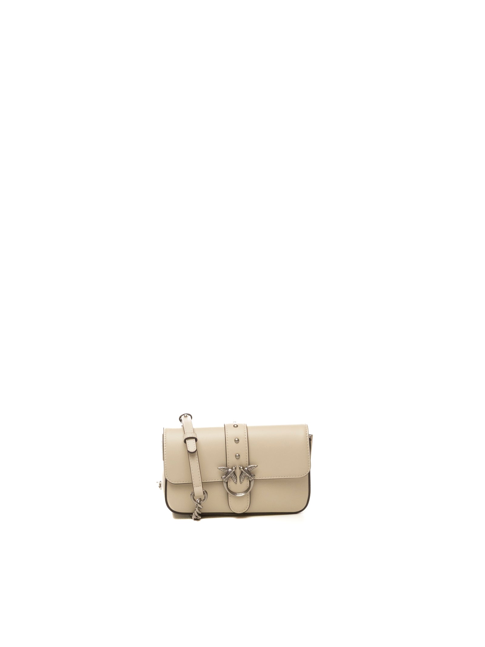 PINKO borsa a spalla love one bianco/argento 105353-A0QO LOVE ONE-Z14O