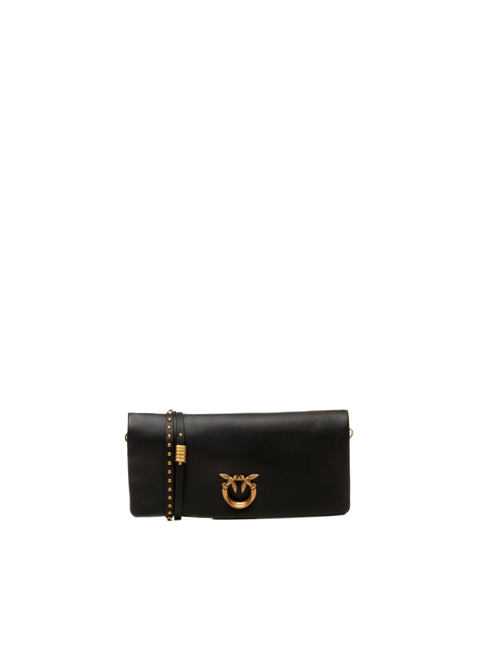 PINKO borsa a spalla click soft nero/oro 106022-A0QO CLICK SOFT-Z99Q