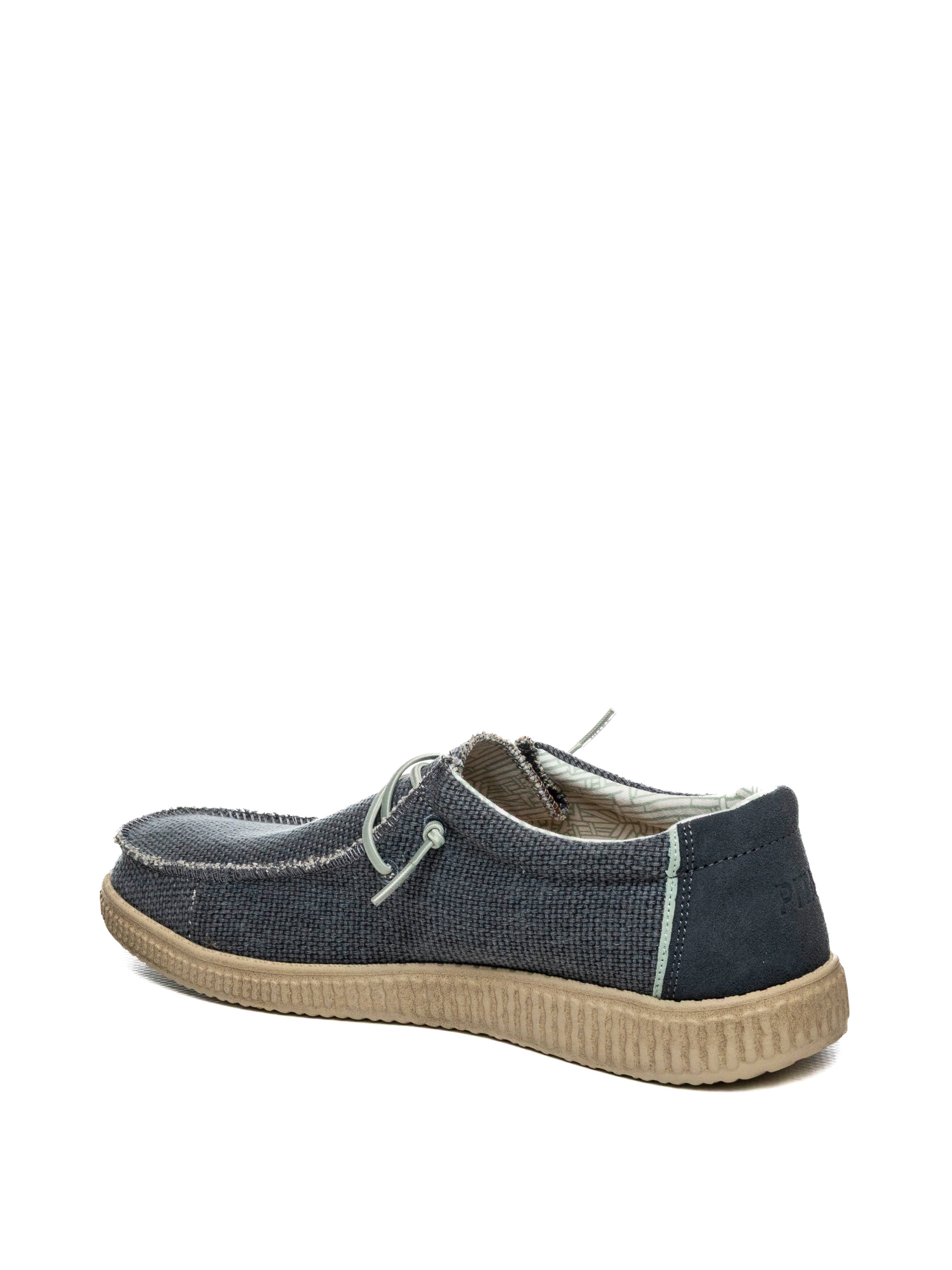 PITAS slipon steve azzurra STEVE TESSUTO-AZUL