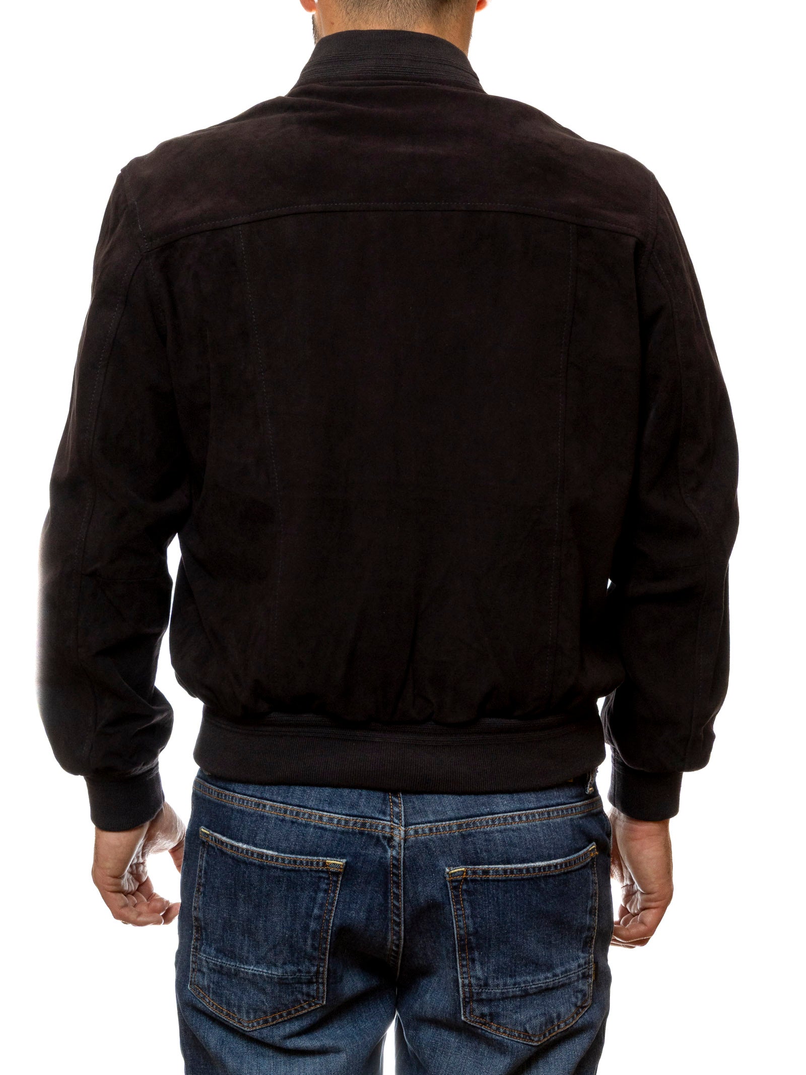 PK BY PASKAL giubbino camoscio blu 003 CAM-BLU