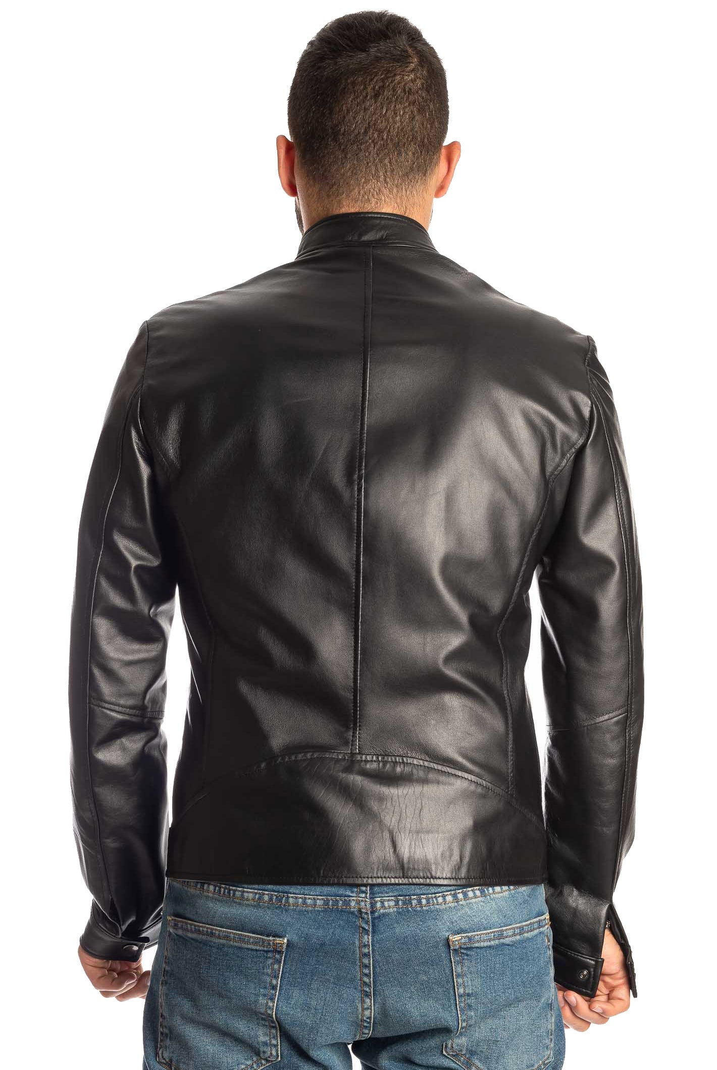 PK BY PASKAL giubbino nappa nero 767 NAPPA-NERO