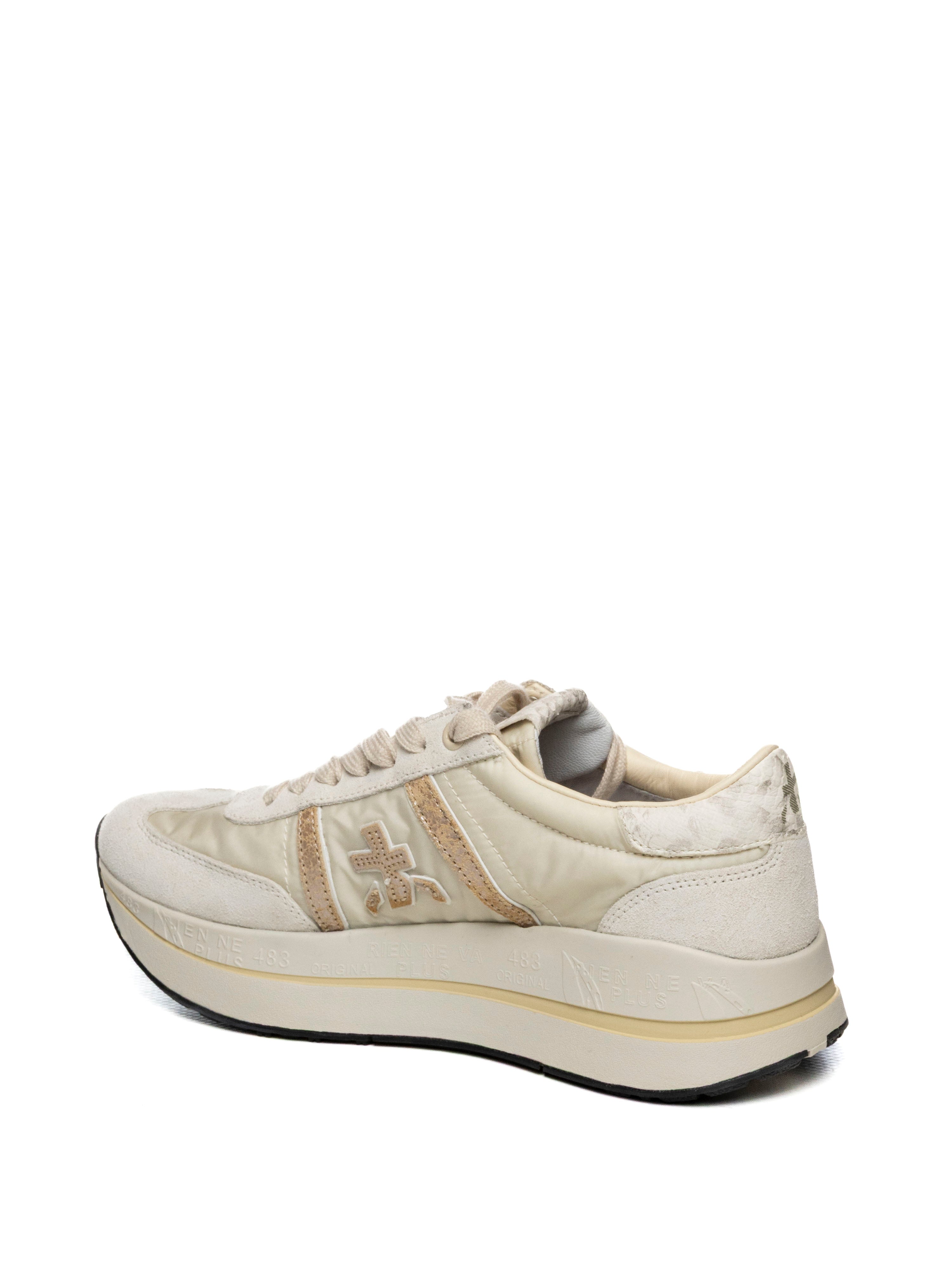 PREMIATA Sneaker bethcoin bianco/argento BETHCOIN 8145-WHITE/ARG