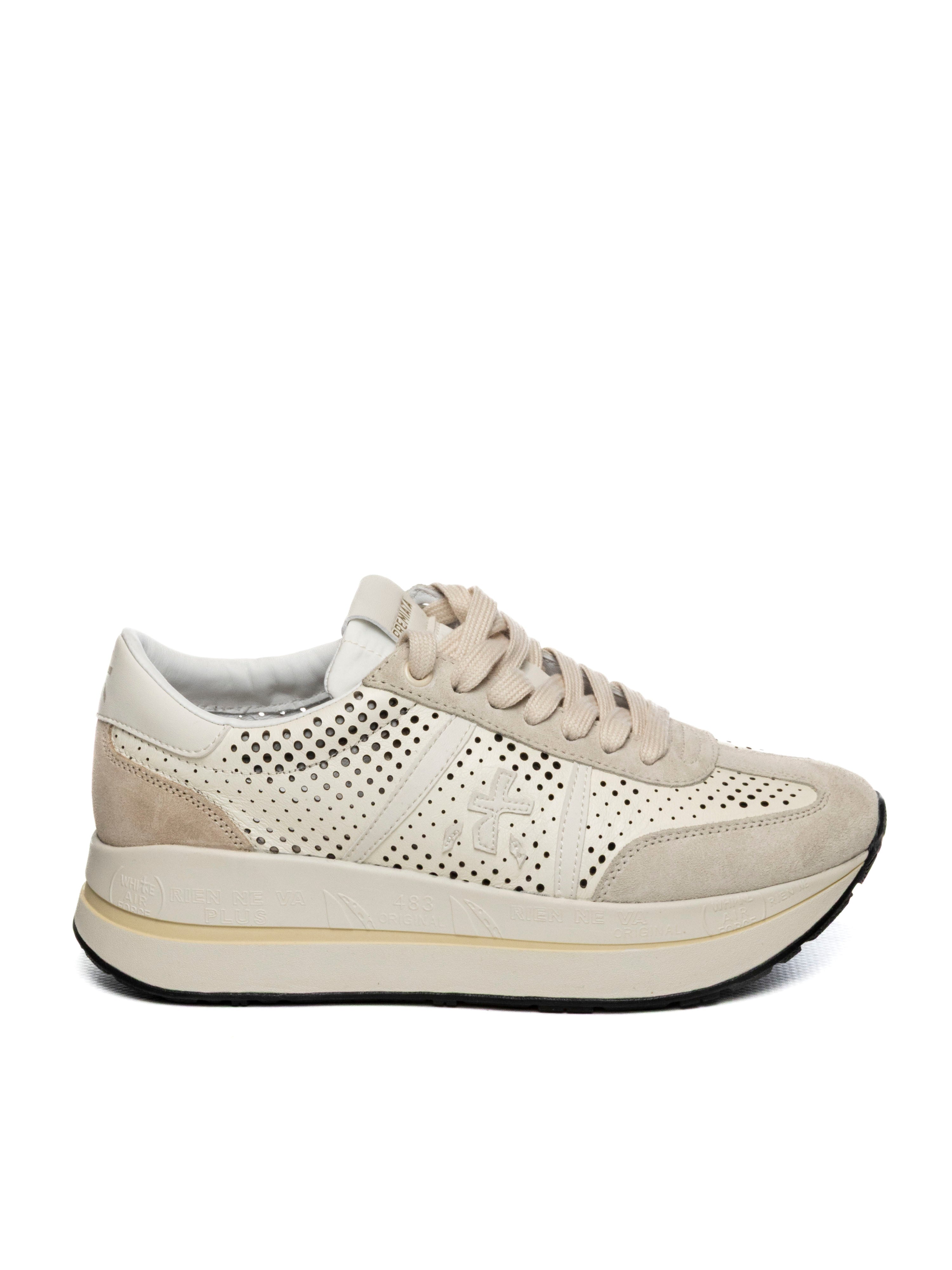 PREMIATA sneaker bethcoin bianco/rosa BETHCOIN 8171-WHITE/PINK