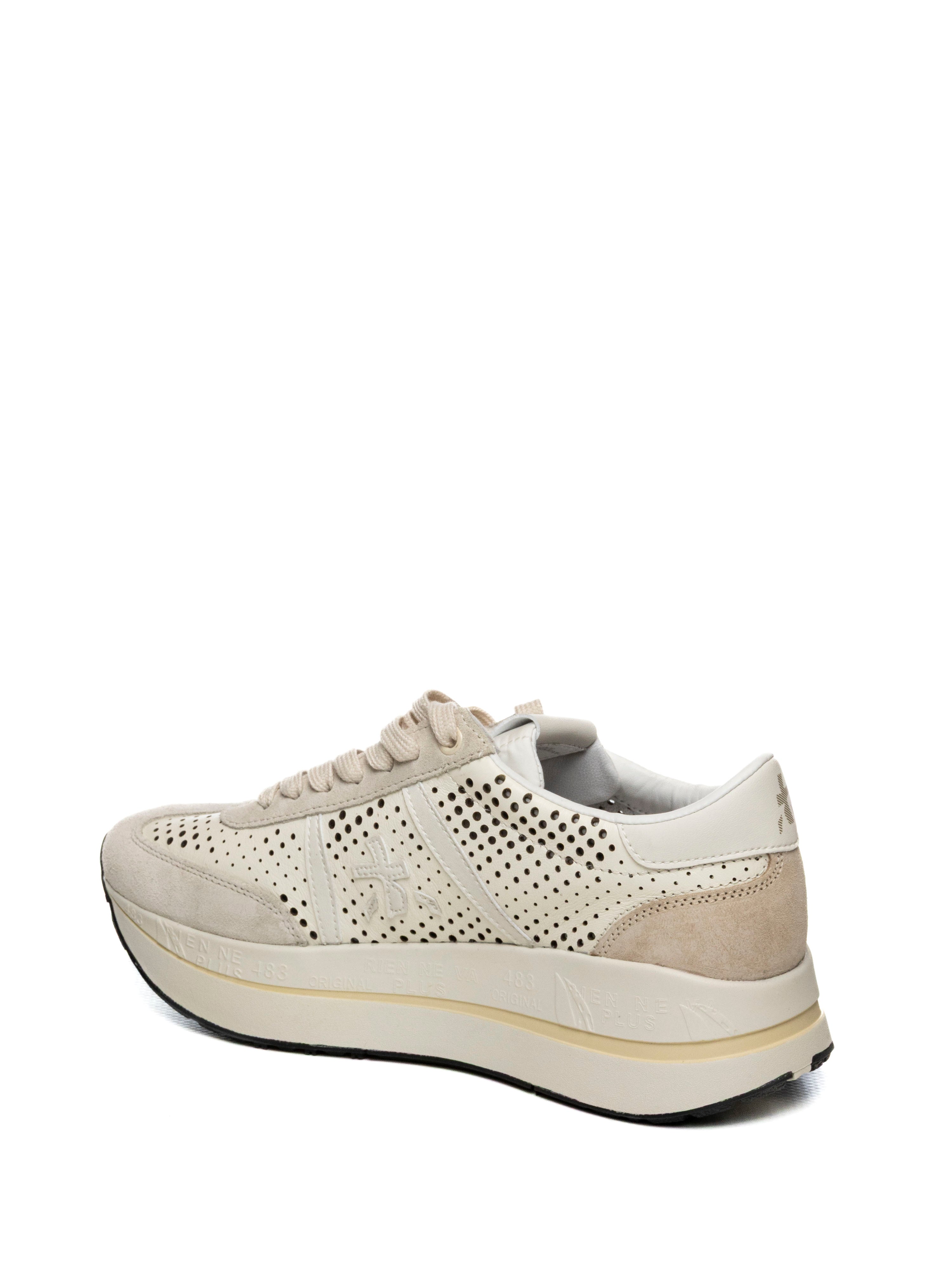 PREMIATA sneaker bethcoin bianco/rosa BETHCOIN 8171-WHITE/PINK