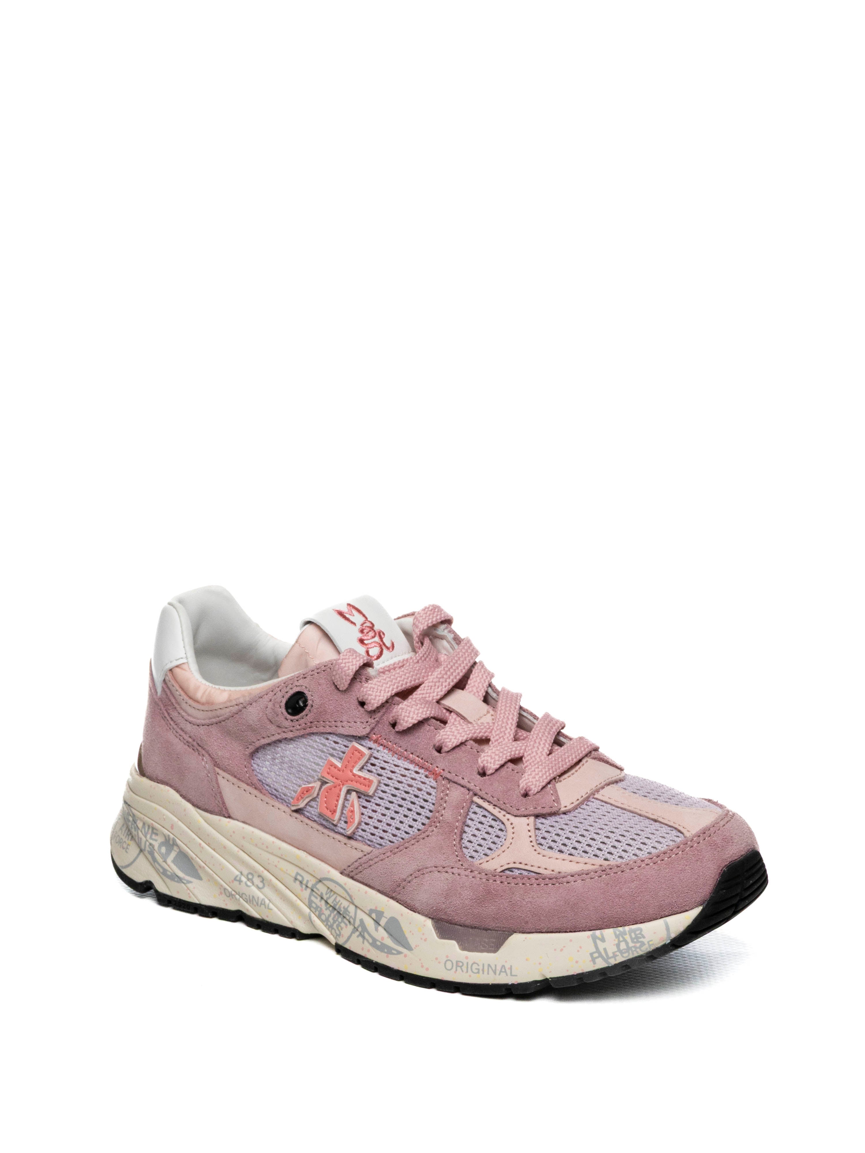 PREMIATA sneaker mase bianco/rosa MASED 8220-WHITE/PINK