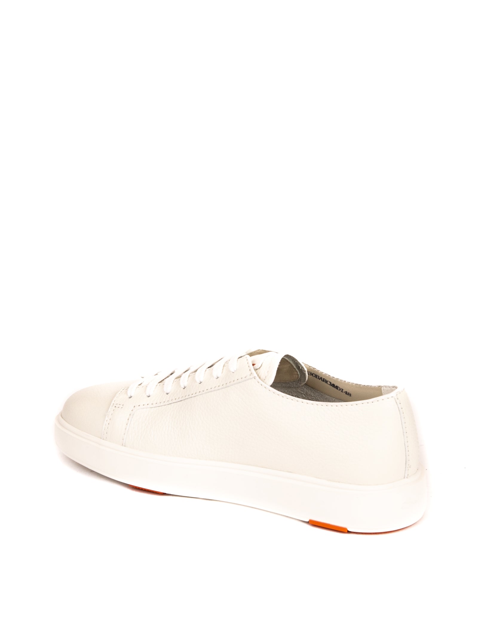 SANTONI sneaker in pelle bianco 21430 WHITE-148