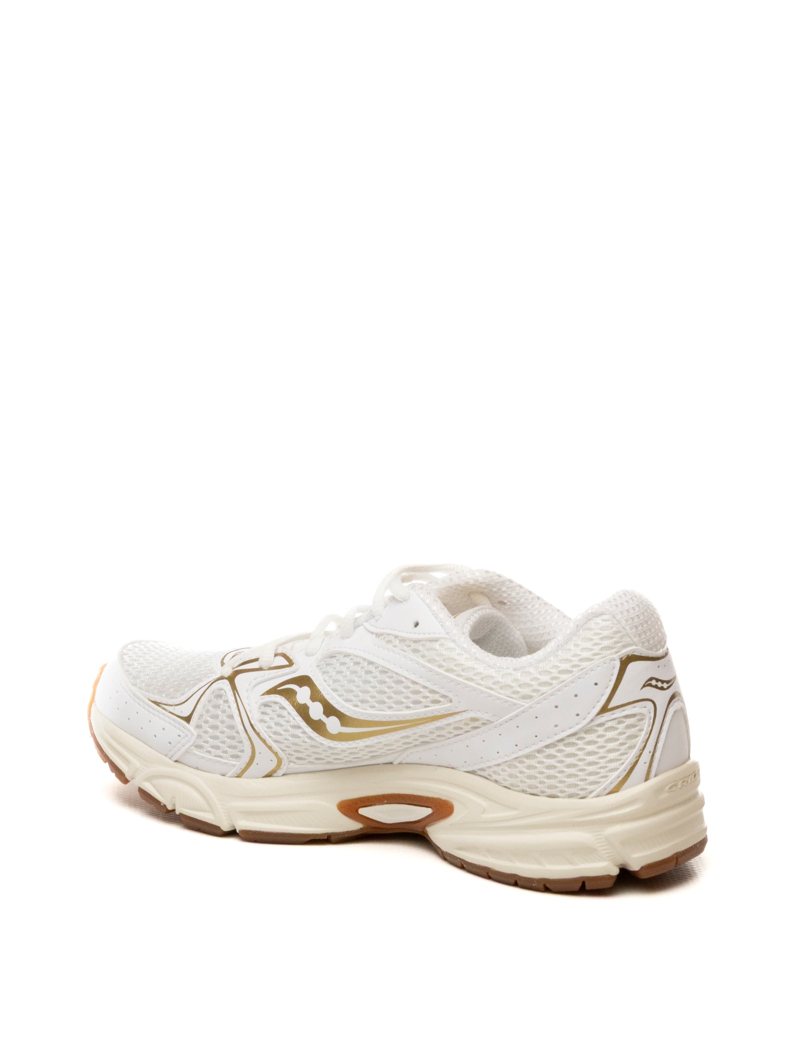SAUCONY Sneaker millenium bianco/oro 70812-43 R.MILLENIUM-WHI/BRON