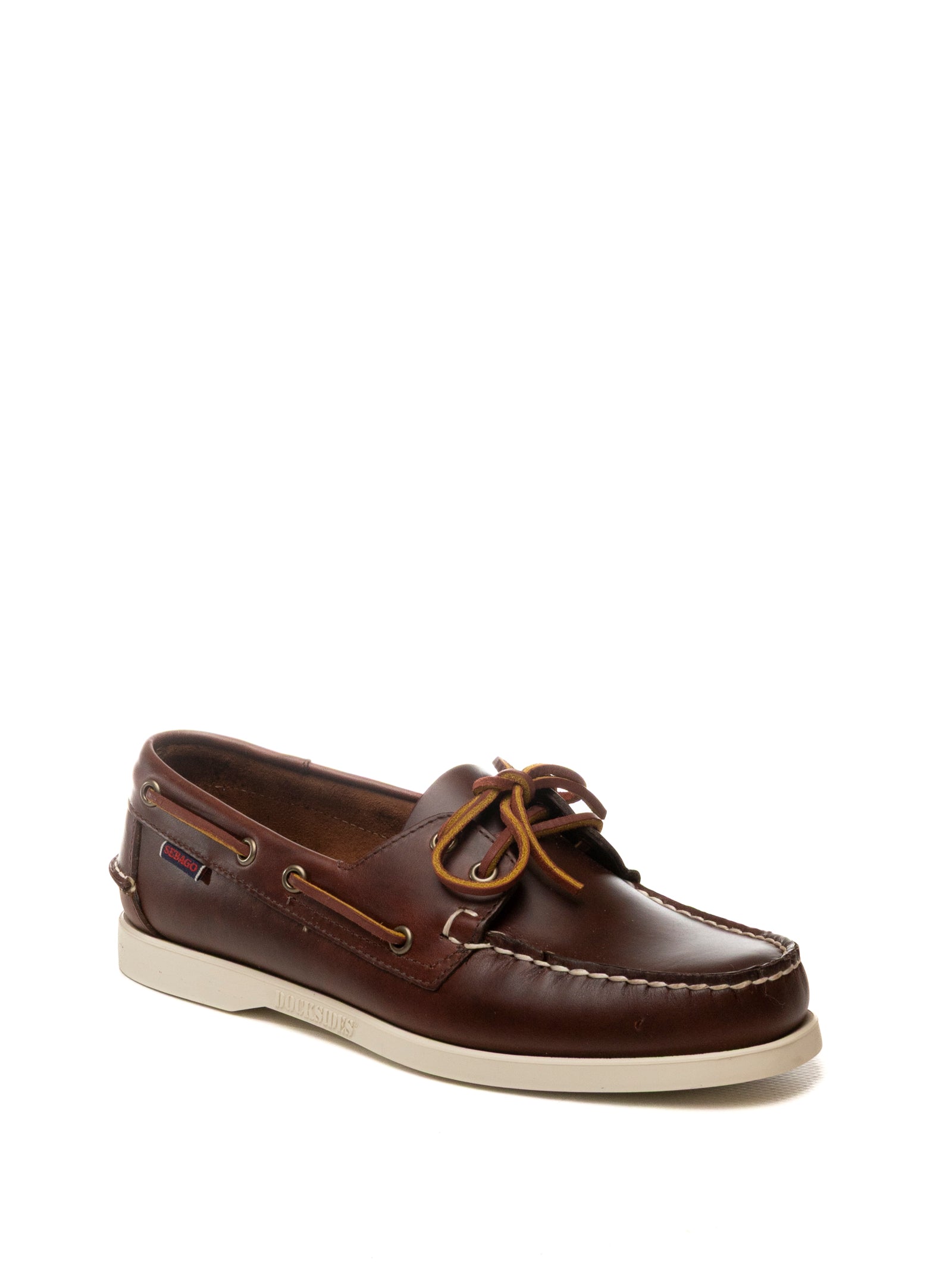 SEBAGO Mocassino barca portland pelle moro PORTLAND WAXED 70000G0-BROWN 900