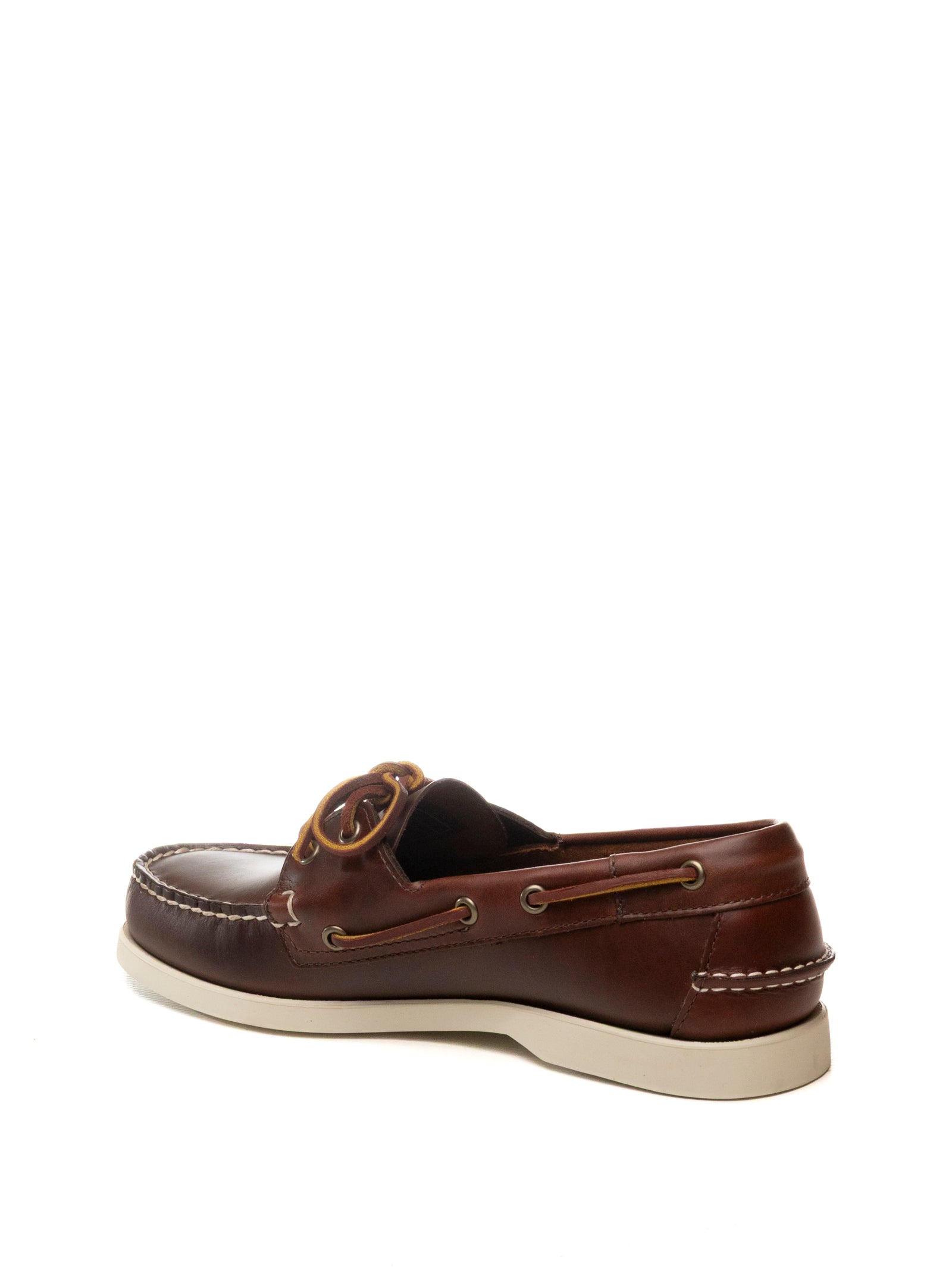 SEBAGO Mocassino barca portland pelle moro PORTLAND WAXED 70000G0-BROWN 900