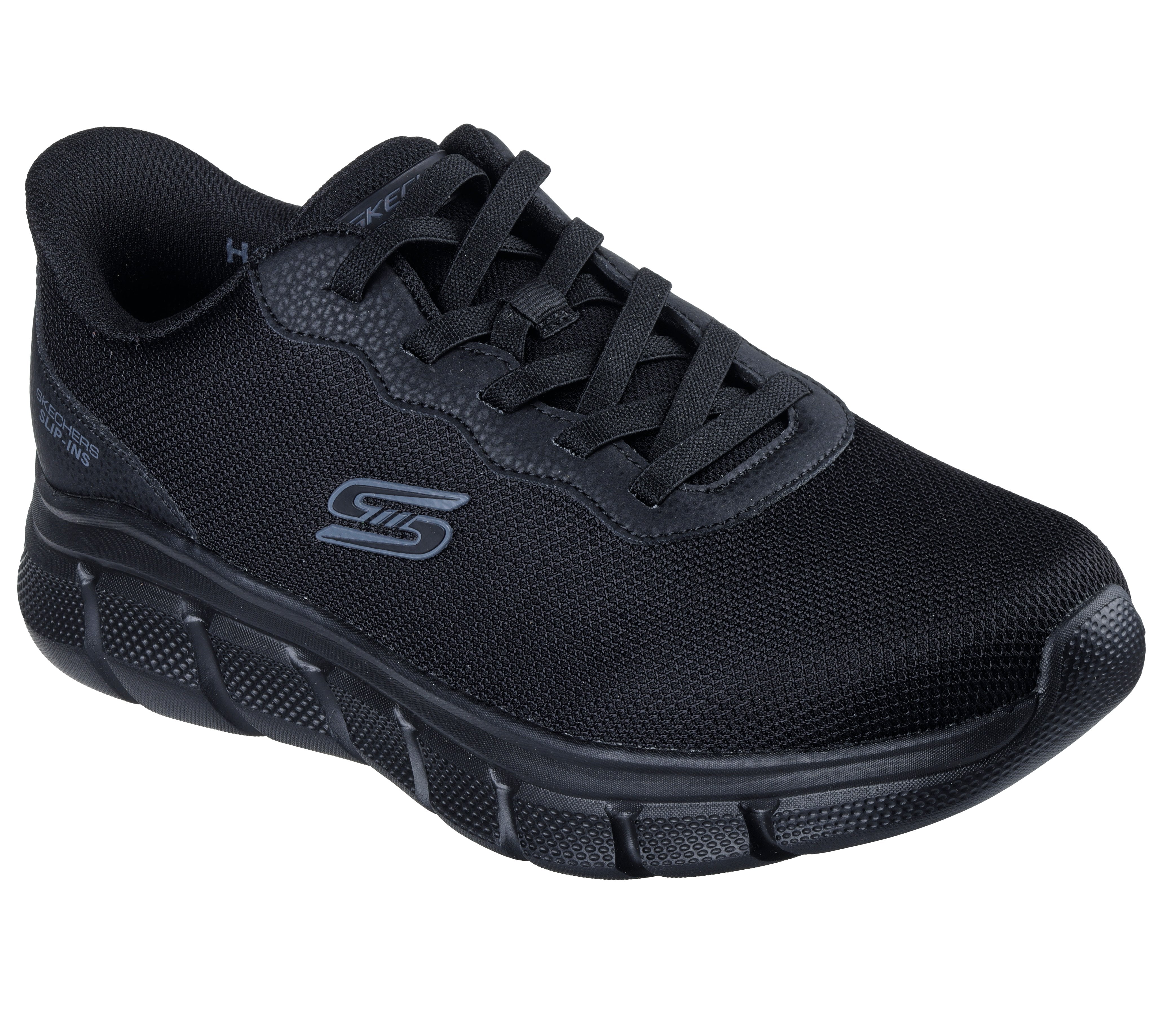 SKECHERS Sneaker bob flex slip ins nero 118113 BOBS B FLEX-BBK
