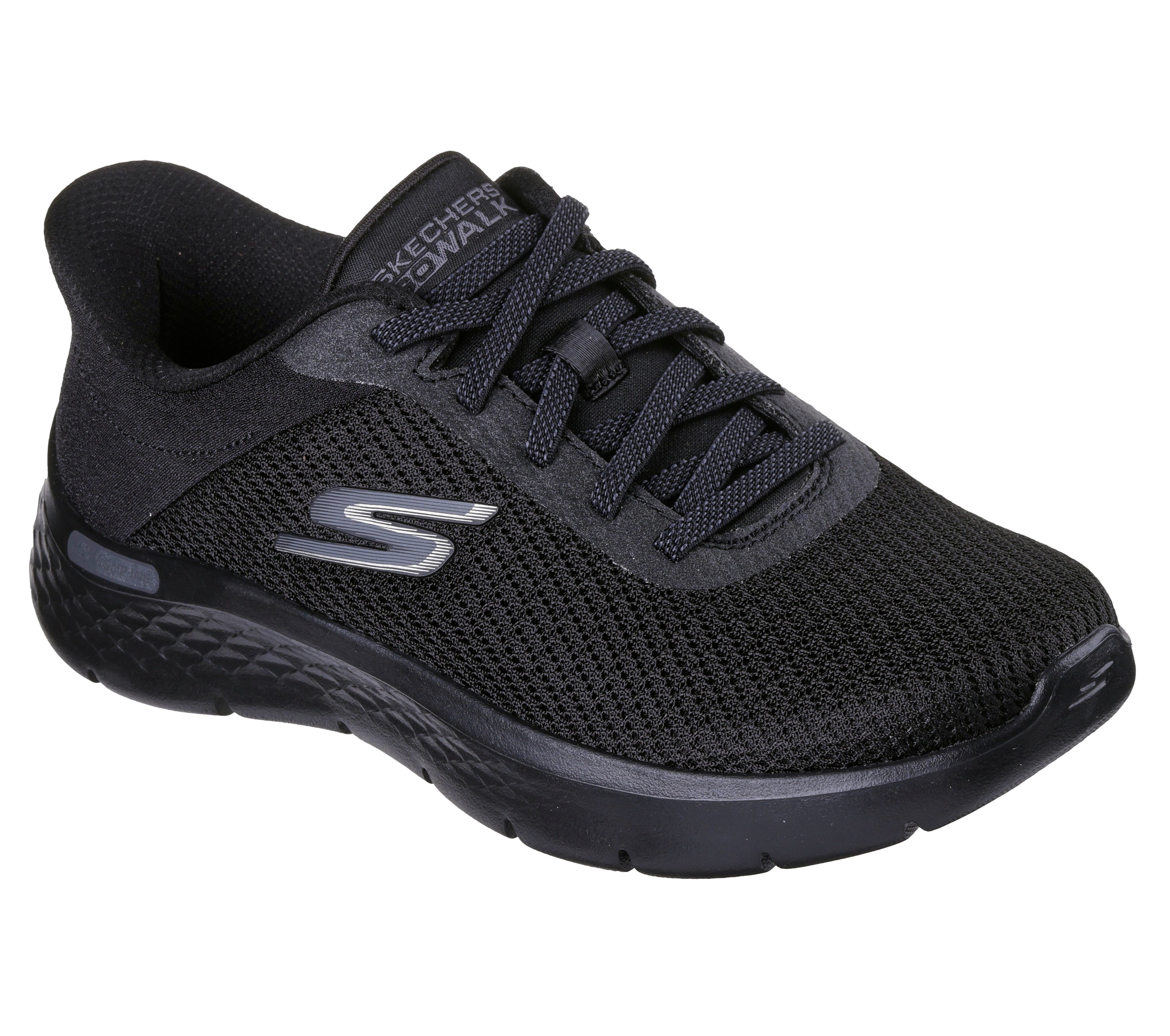 SKECHERS Sneaker go alk slip ins nero 125516 GO WALK-BBK