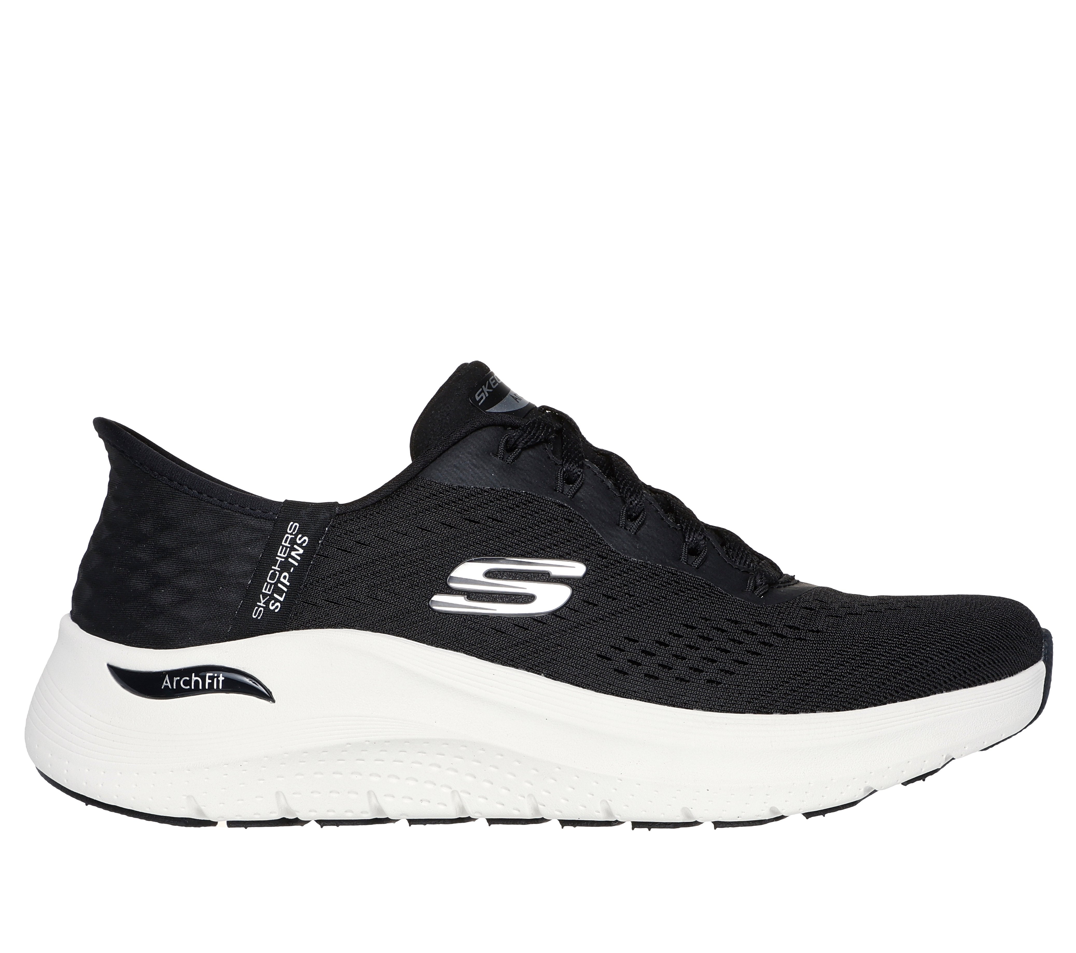 SKECHERS Sneaker arch fit nero 150066 ARCHFIT-BLK