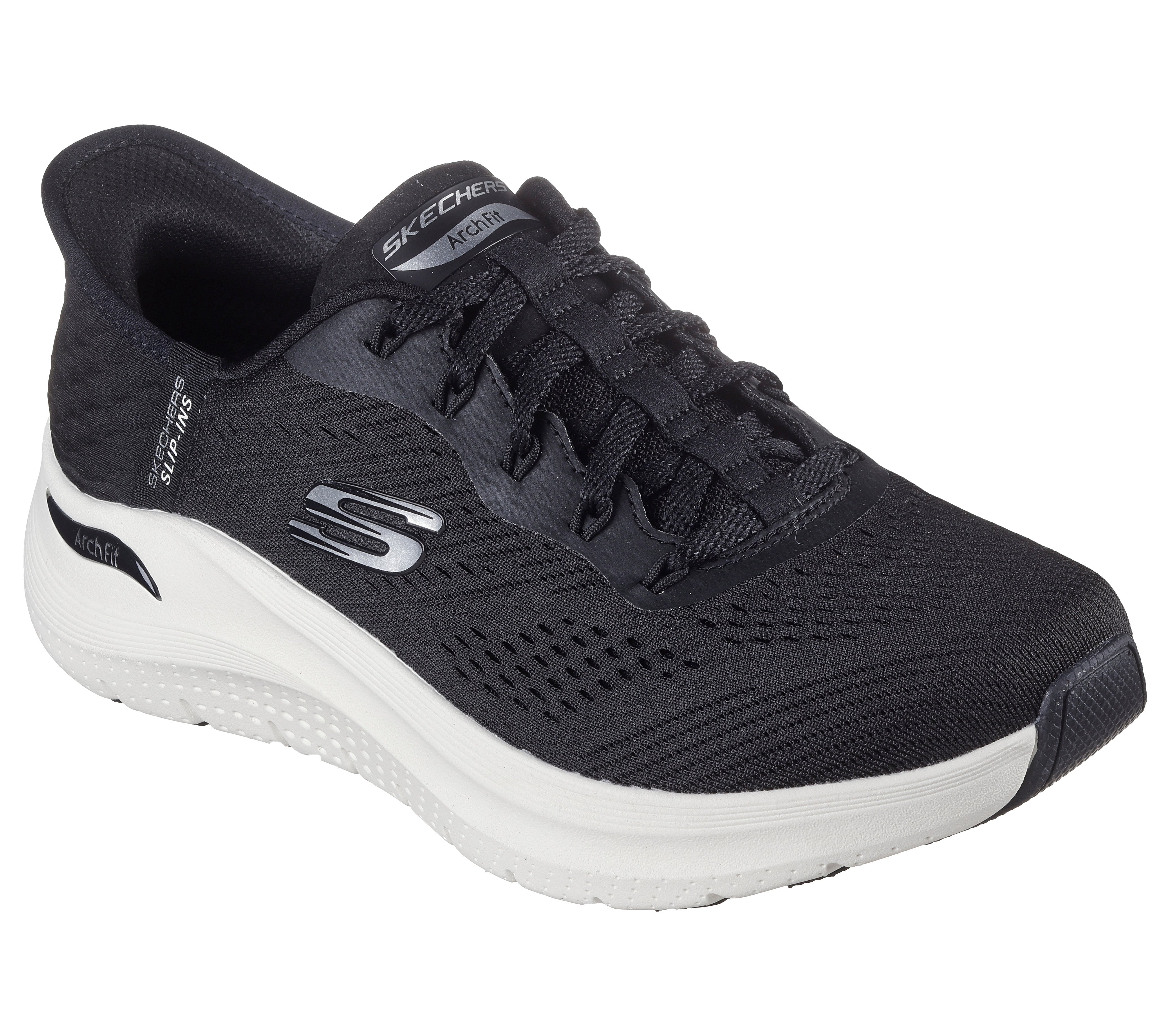 SKECHERS Sneaker arch fit nero 150066 ARCHFIT-BLK