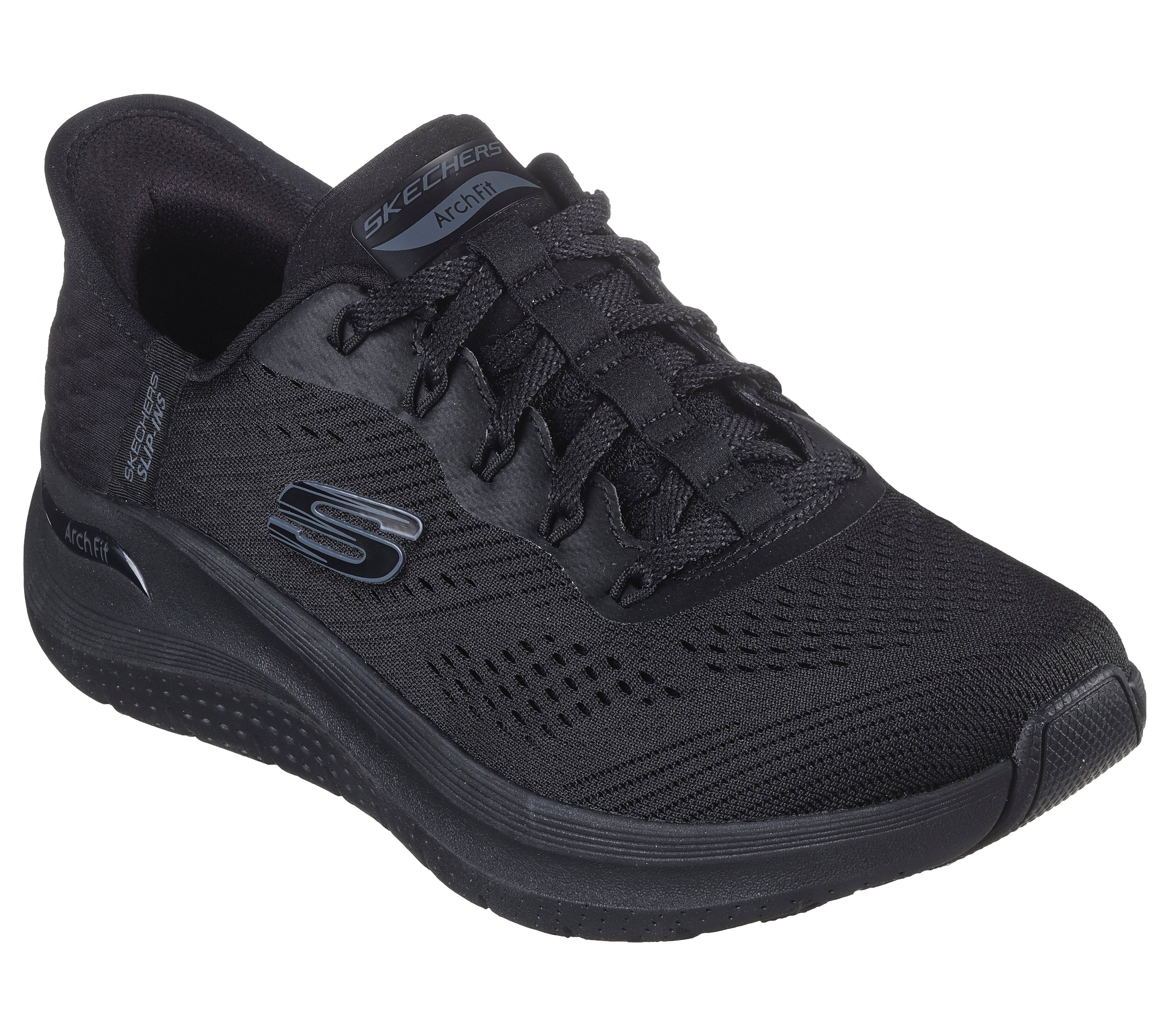 SKECHERS Slip on arch fit slip ins nero 150066 ARCH FIT 2.0-BBK
