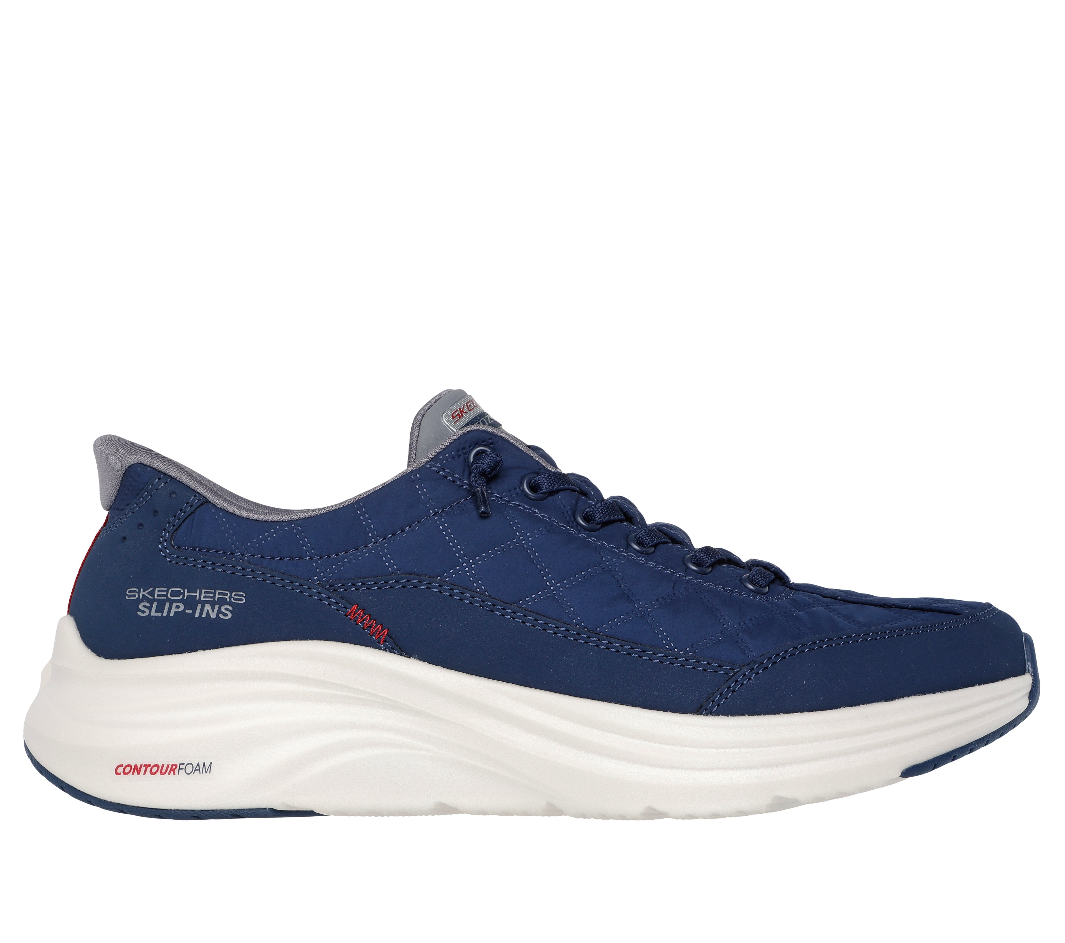 SKECHERS Sneaker contour foam slip ins blu 232619 CONTOUR FOAM-NVGY
