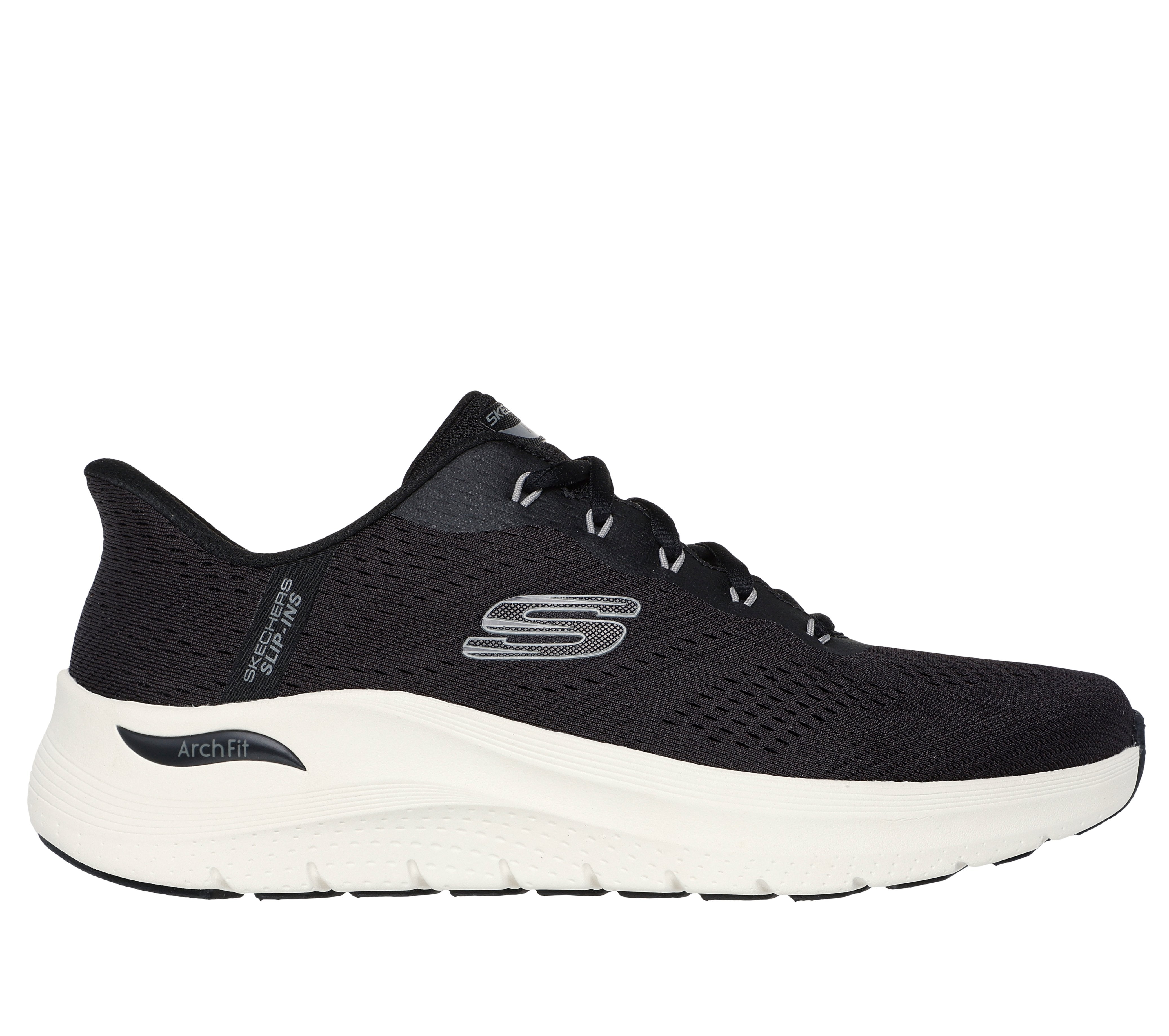 SKECHERS Sneaker arch fit slip ins nero 232712 ARCH FIT 2.0-BLK