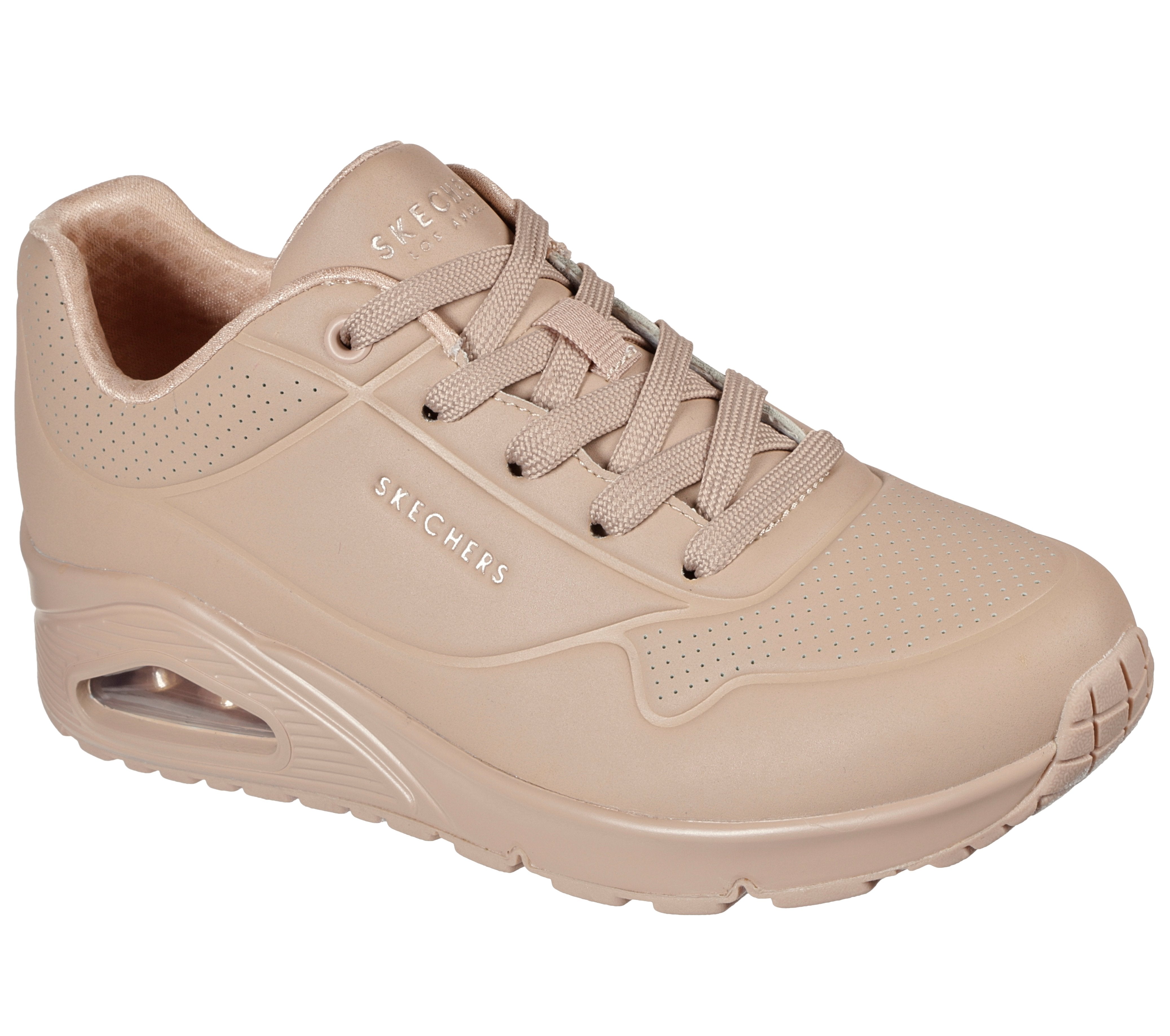 SKECHERS Sneaker uno pelle sand 73690 UNO STAND-SND