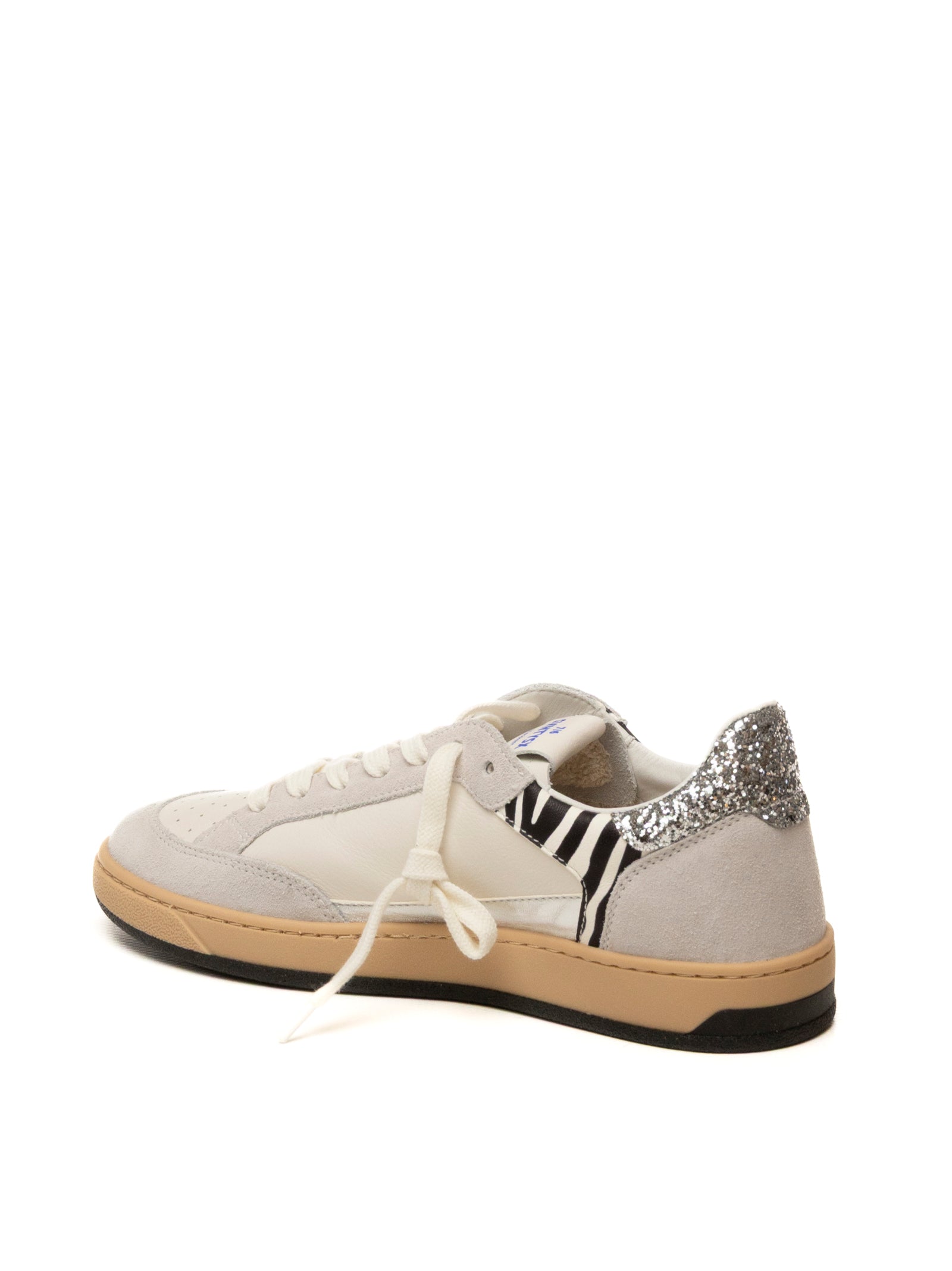 THE 76 Sneaker stay bianco/zebra STAY D PELLE-ZEBRA