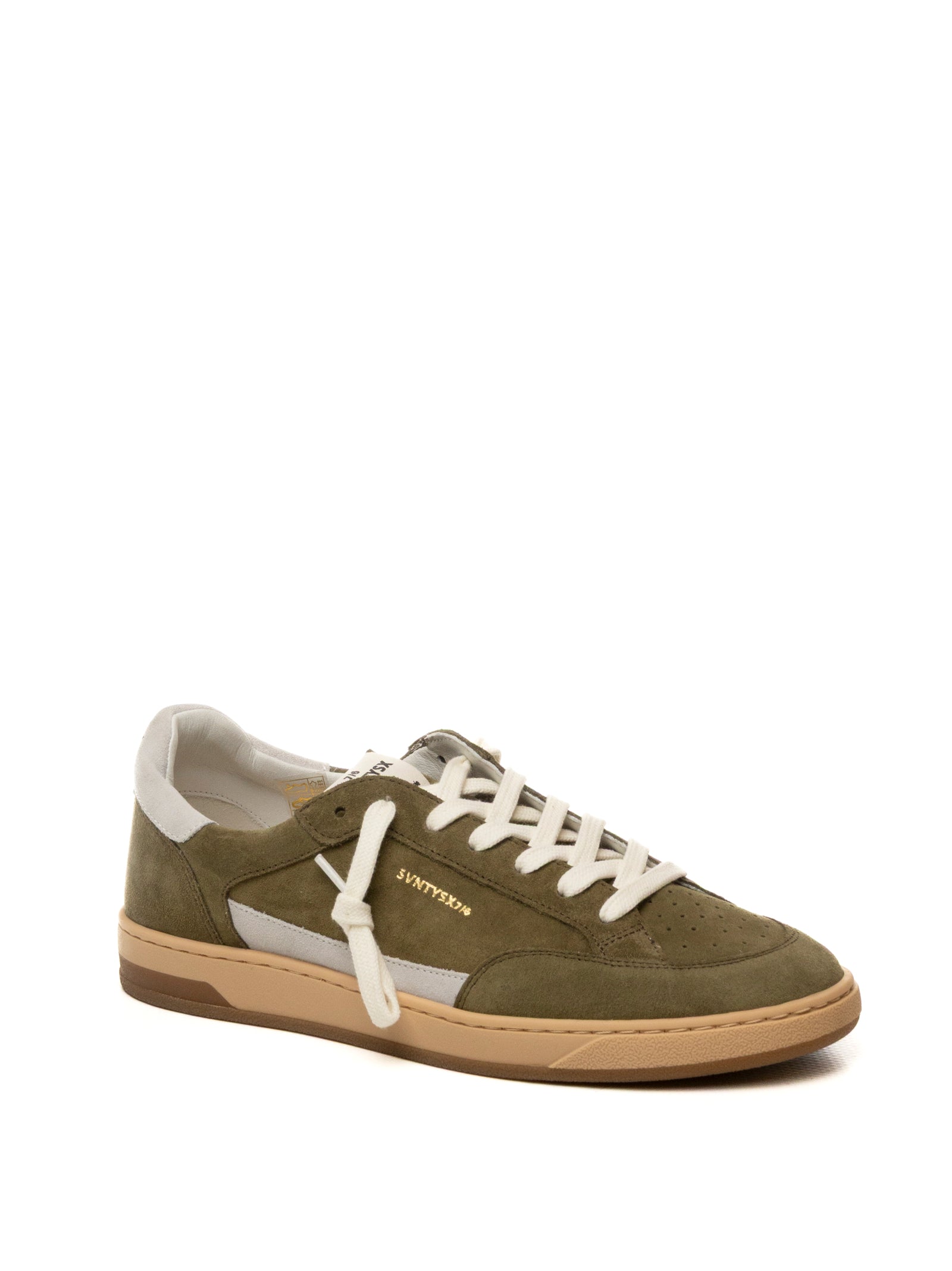 THE 76 Sneaker stay camoscio militare STAY U CAM/VERDE