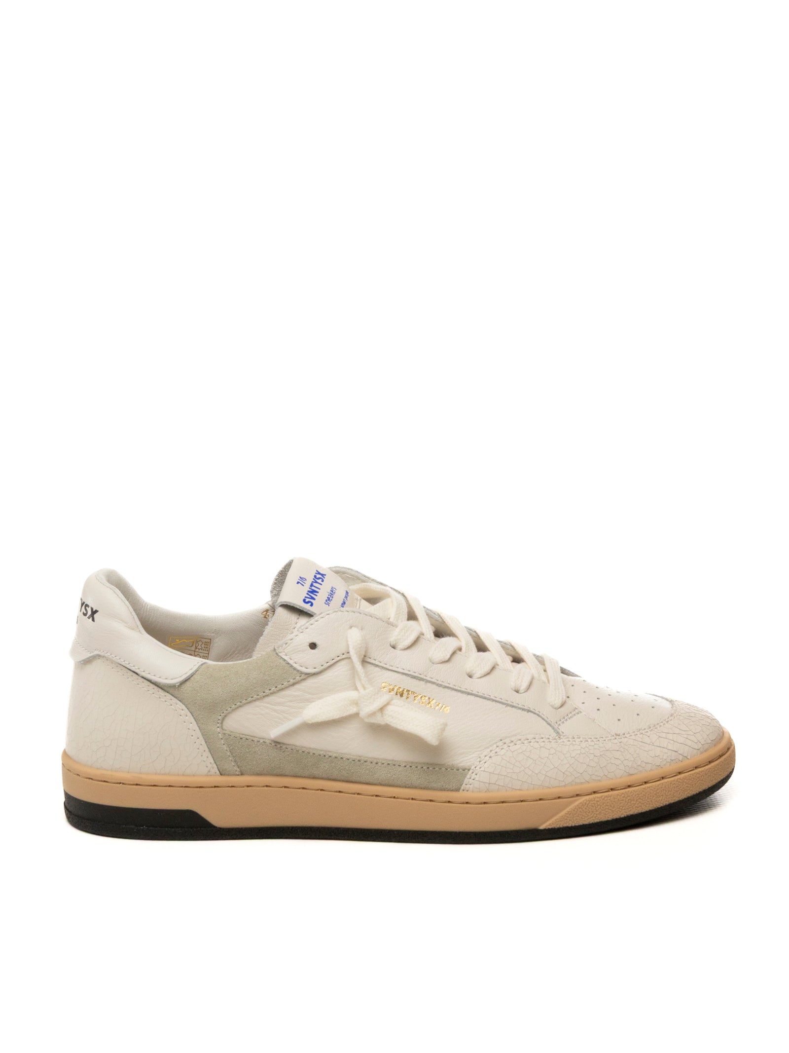 THE 76 Sneaker stay bianco STAY U PELLE-BIANCO