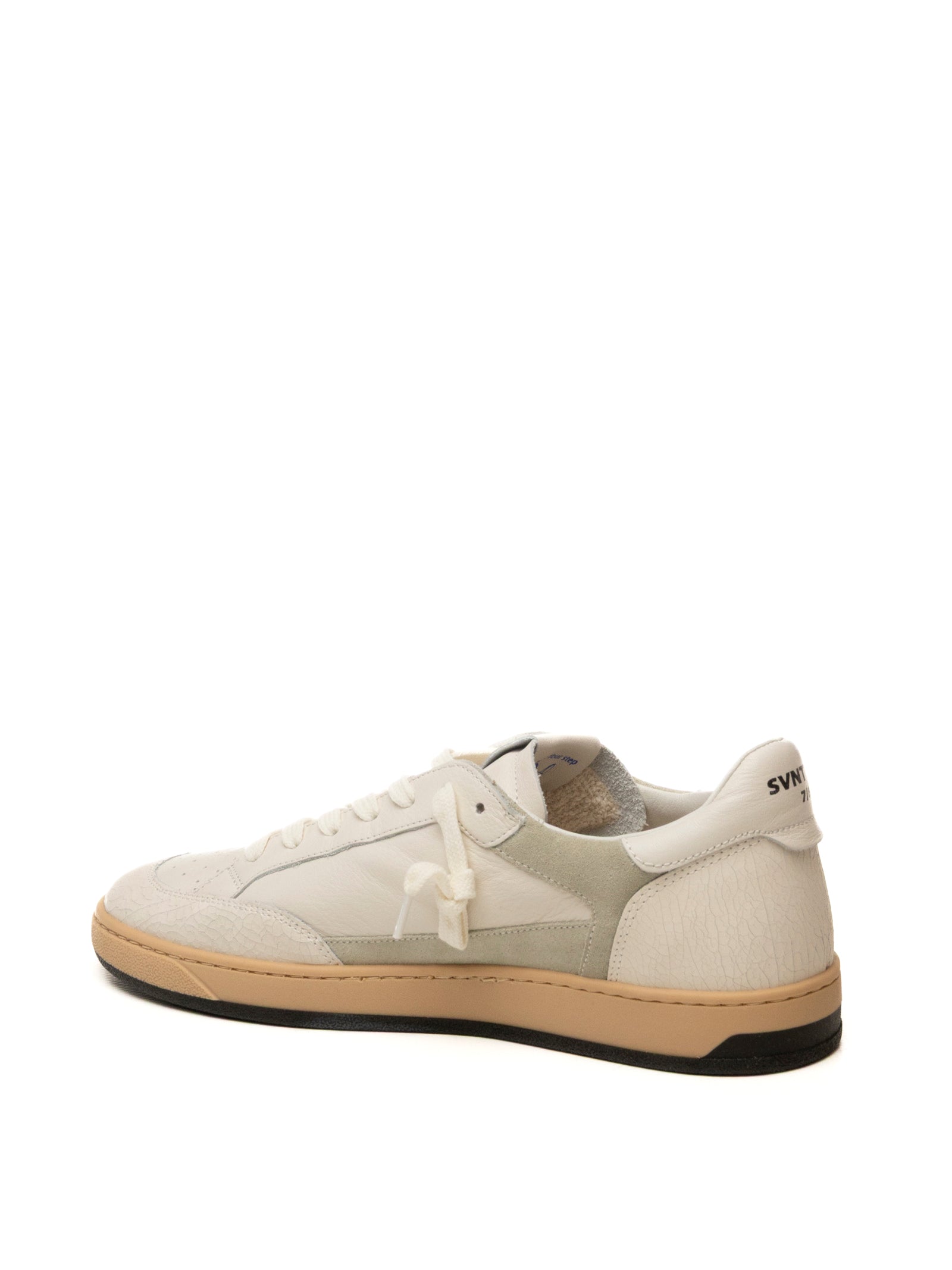 THE 76 Sneaker stay bianco STAY U PELLE-BIANCO