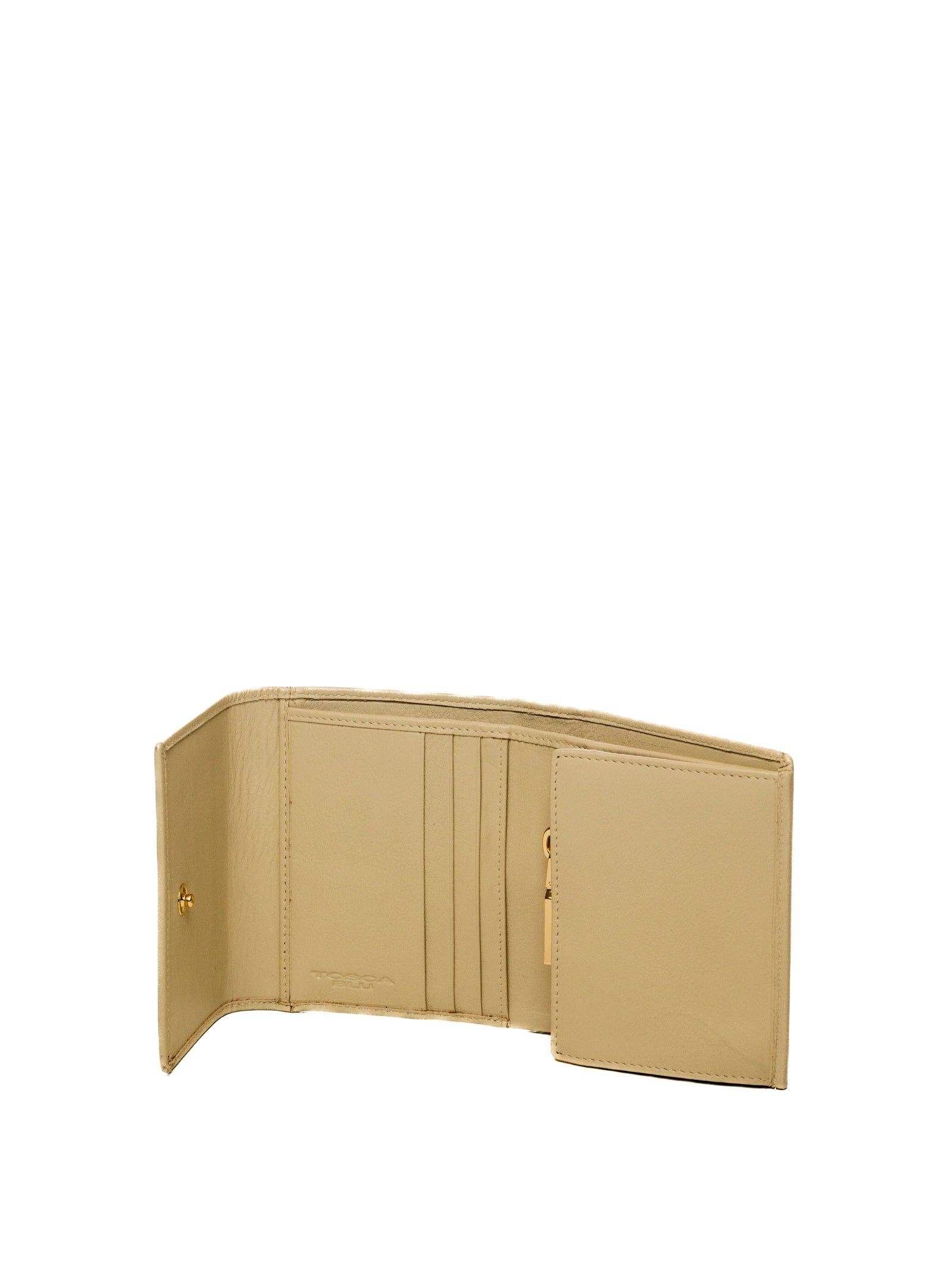 TOSCABLU portafoglio pelle avorio 45P51 PELLE-C08
