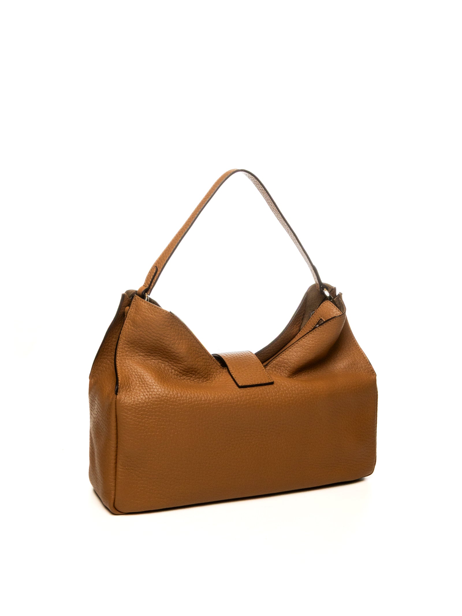 TOSCABLU borsa a spalla pelle marrone 610B11 PELLE-C07