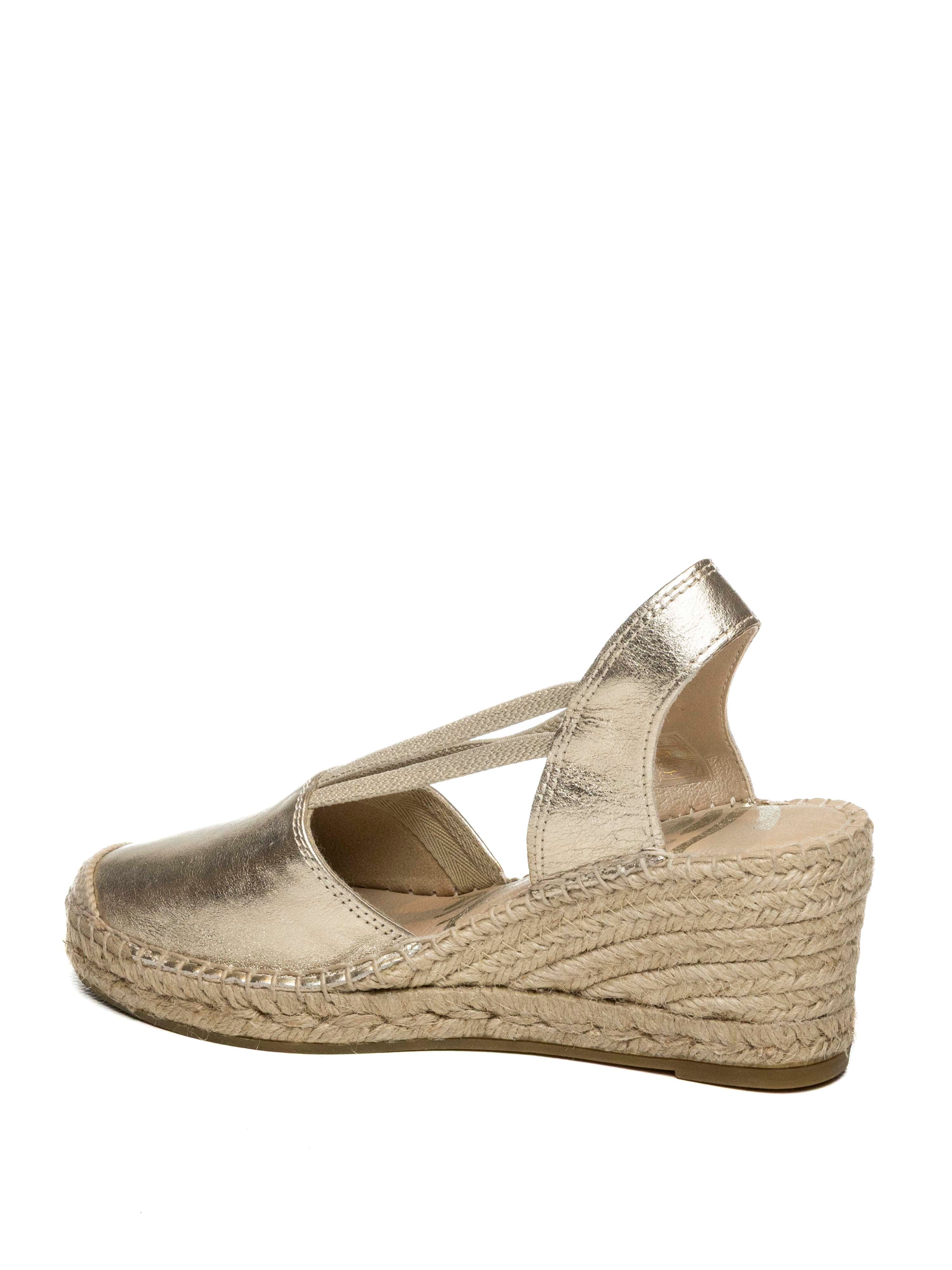 VIDORRETA espadrilles napa platino 180 NAPA-PLATINO