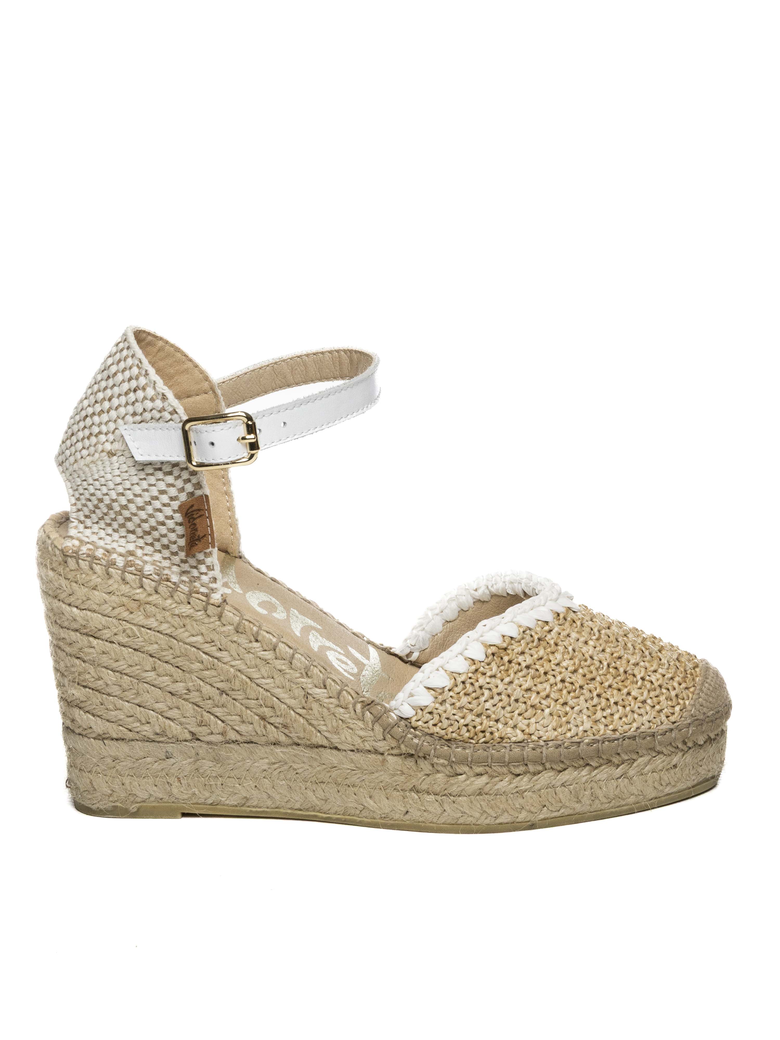 VIDORRETA espadrilles ceilan natural bianco 248 CEILAN NATURAL-BLANCO