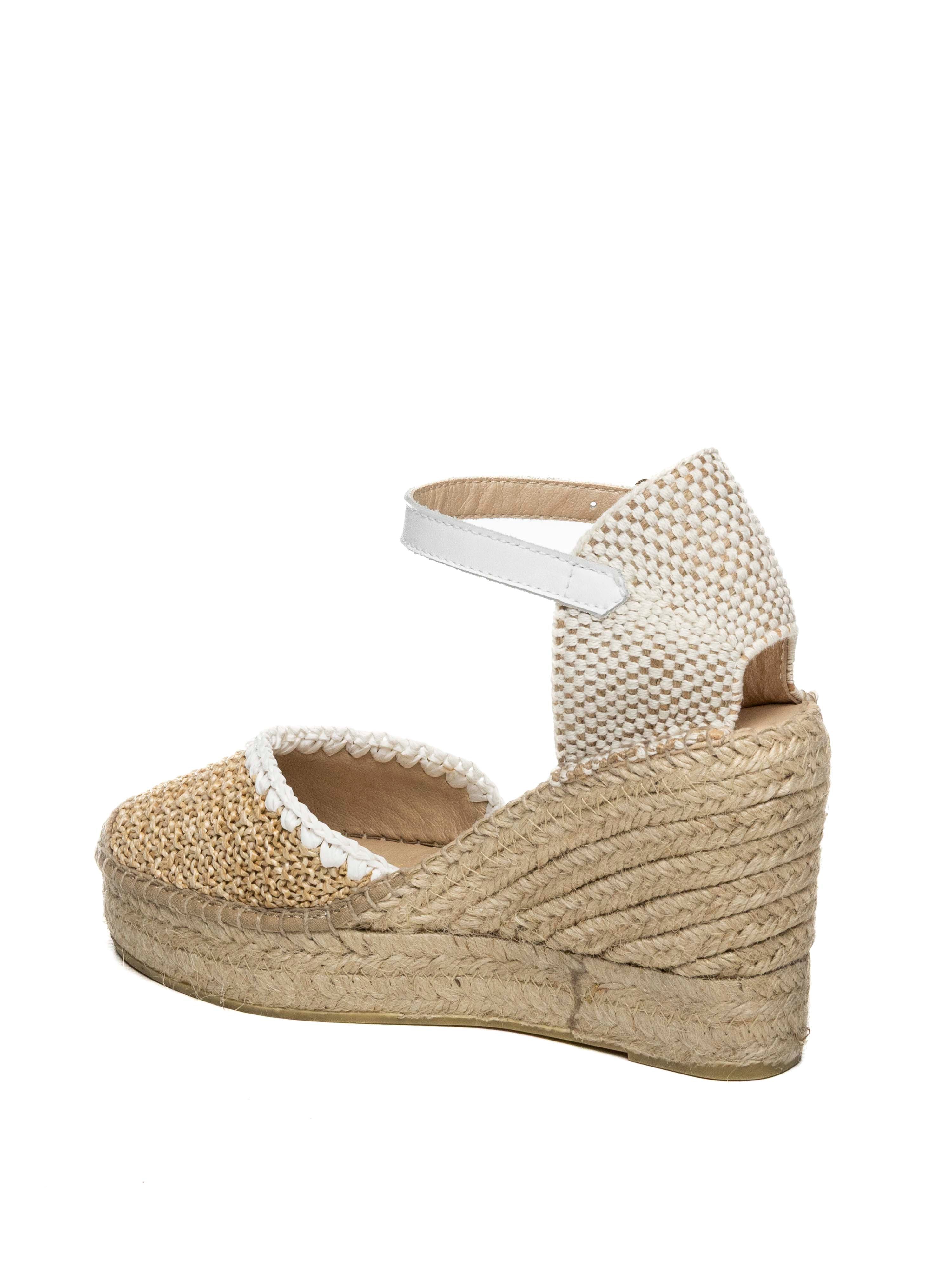 VIDORRETA espadrilles ceilan natural bianco 248 CEILAN NATURAL-BLANCO