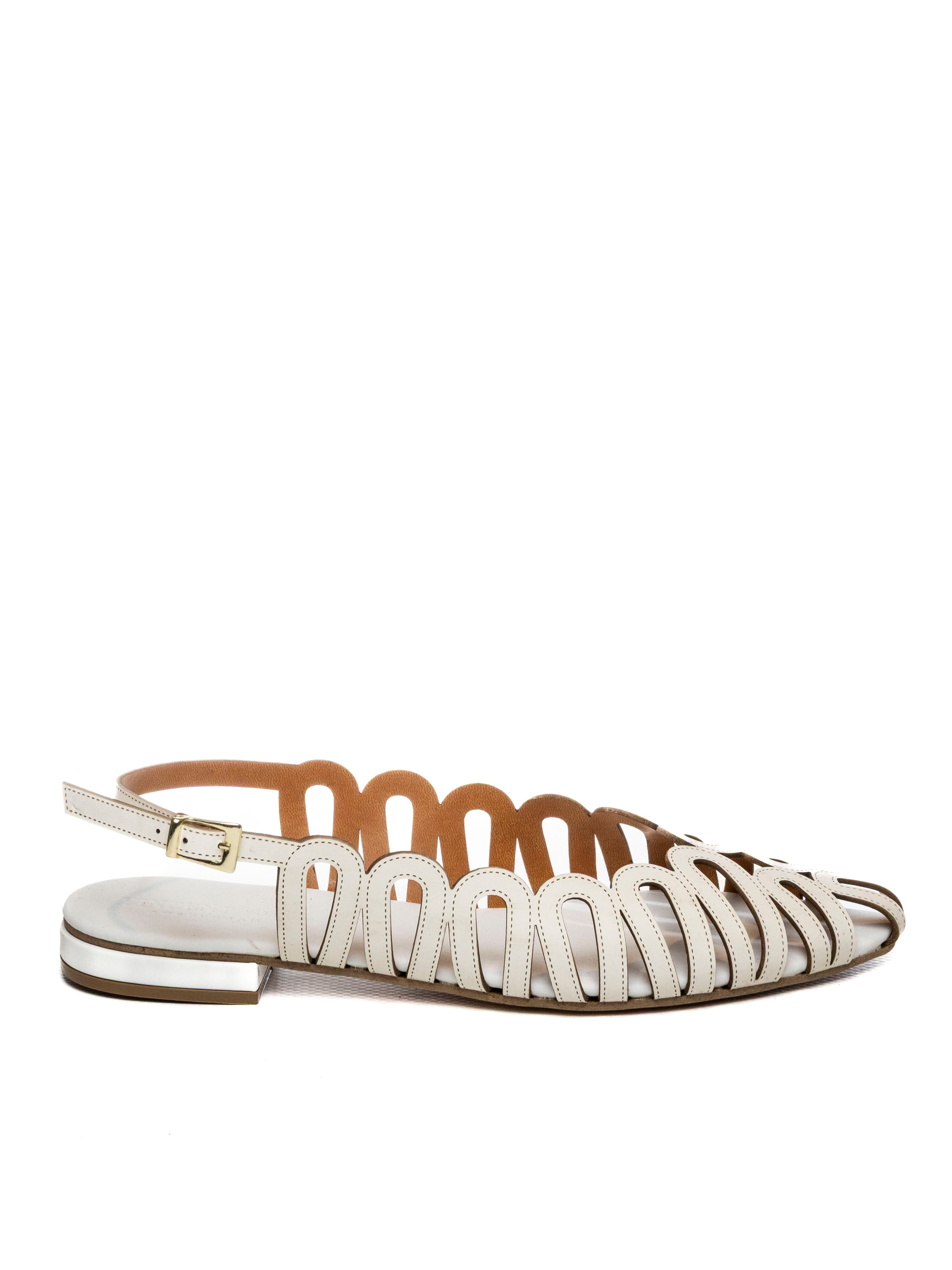 VINCENT VEGA Chanel pelle bianco ADIGE D15 VIT-BIANCO