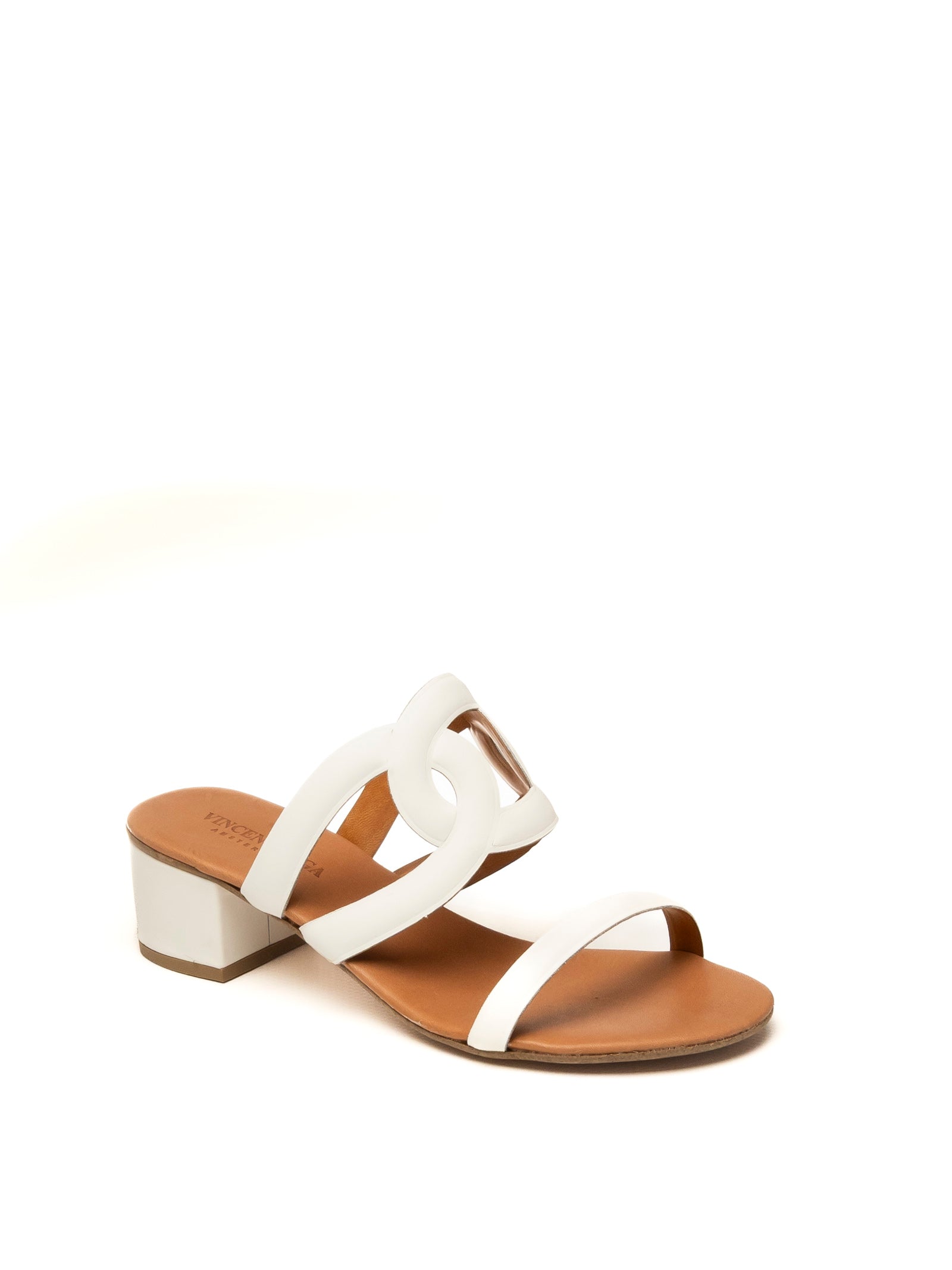 VINCENT VEGA Sandalo nizza bianco NIZZA P40 VIT-BIANCO