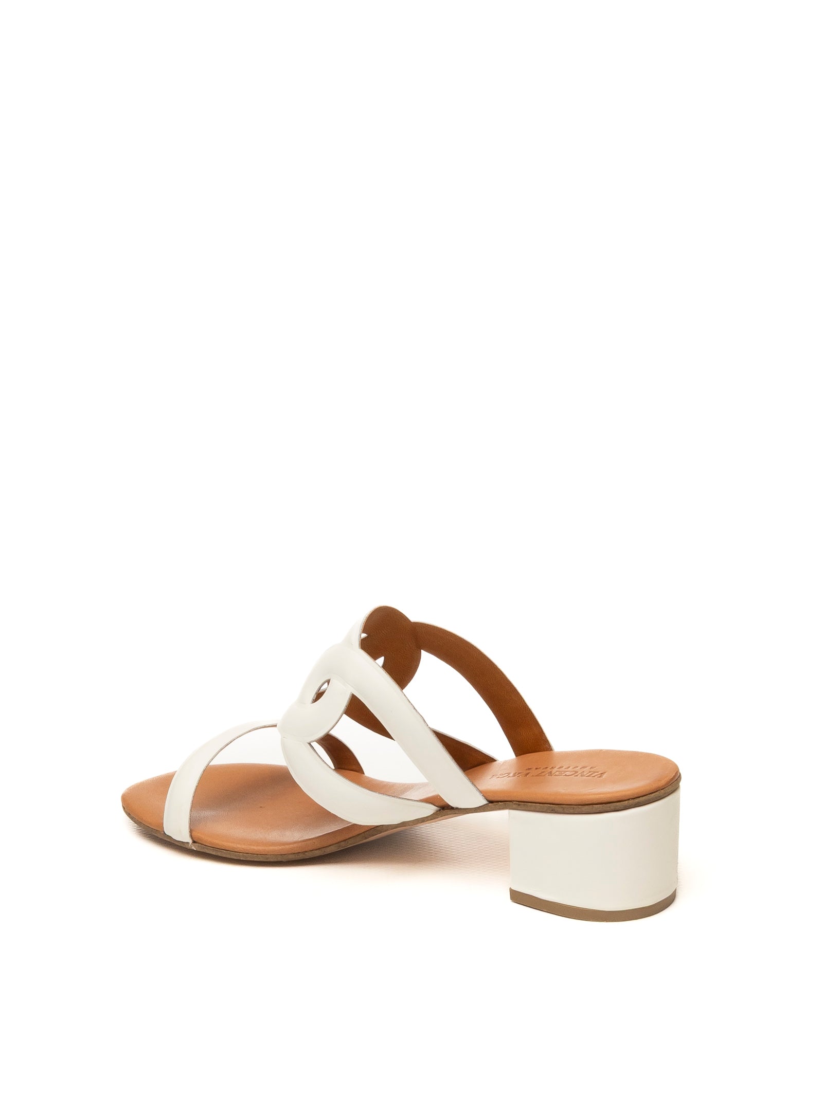 VINCENT VEGA Sandalo nizza bianco NIZZA P40 VIT-BIANCO