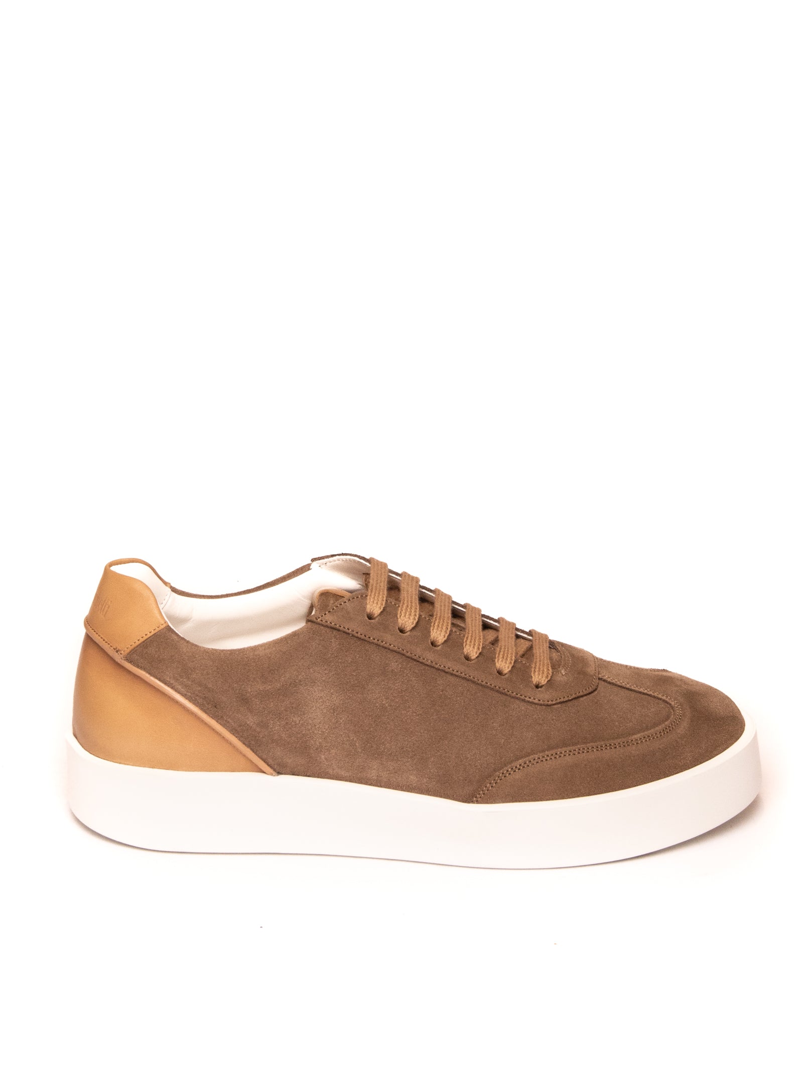 FRANCESCHETTI Sneaker in camoscio tabacco 2259041 CAM-TABACCO 