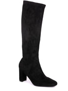 UMA PARKER NEW YORK Stivale stretch nero 200222 SUEDE-BLACK 