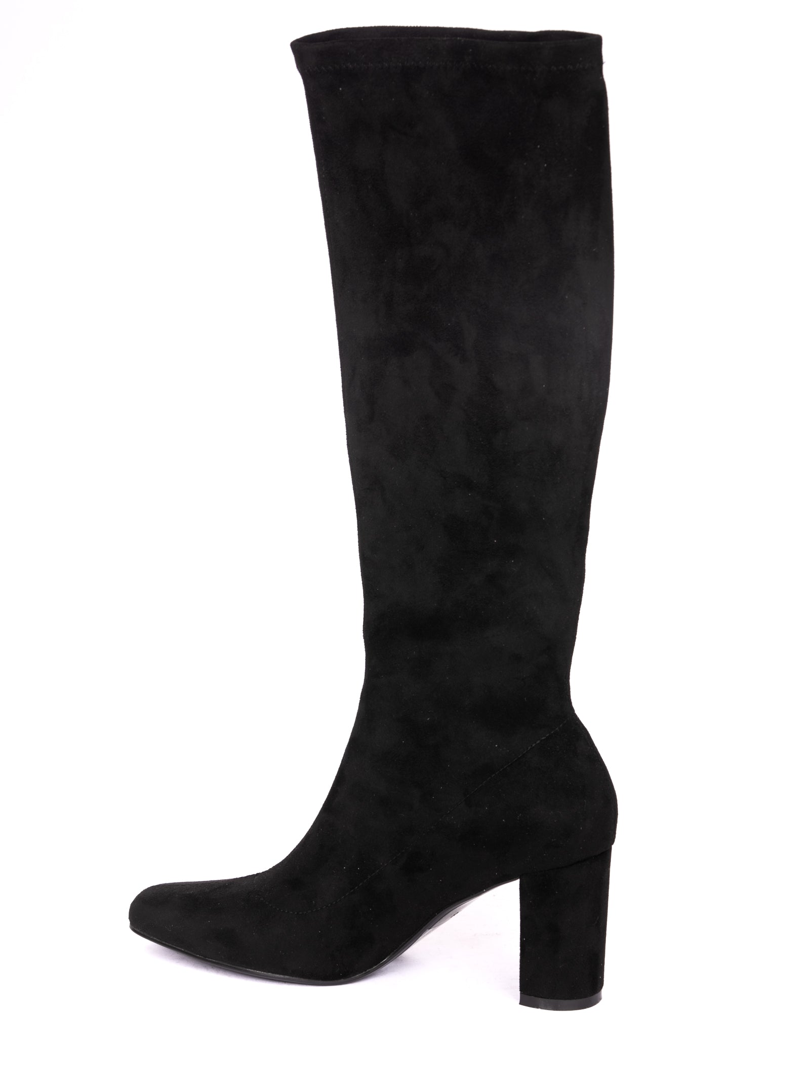 UMA PARKER NEW YORK Stivale stretch nero 200222 SUEDE-BLACK 