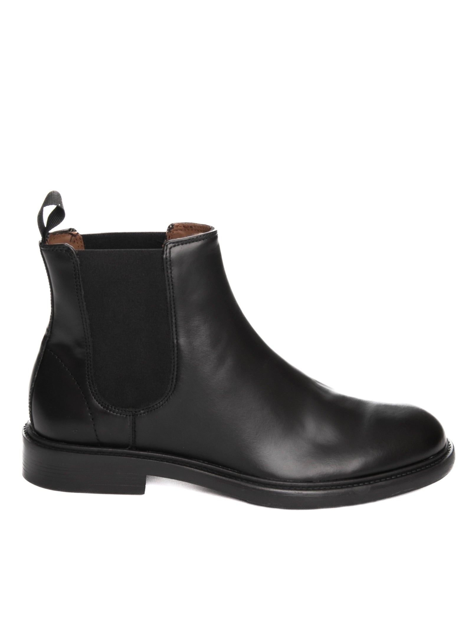 BRAWN'S beatles in pelle nero 19113780 VIT-NERO 