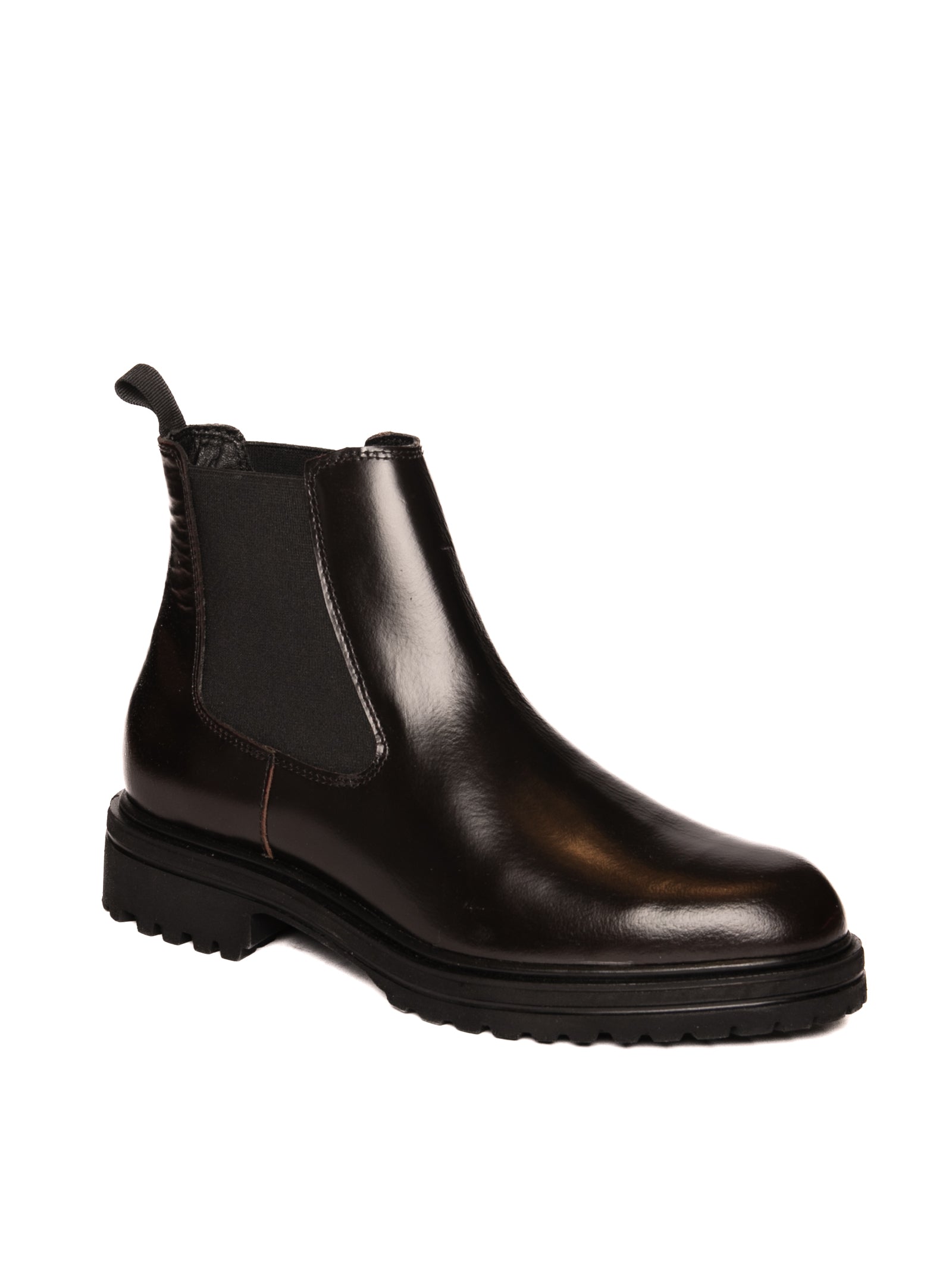 BRAWN'S beatles in pelle bordò<BR/> 22105750 SPAZ-BORDO 