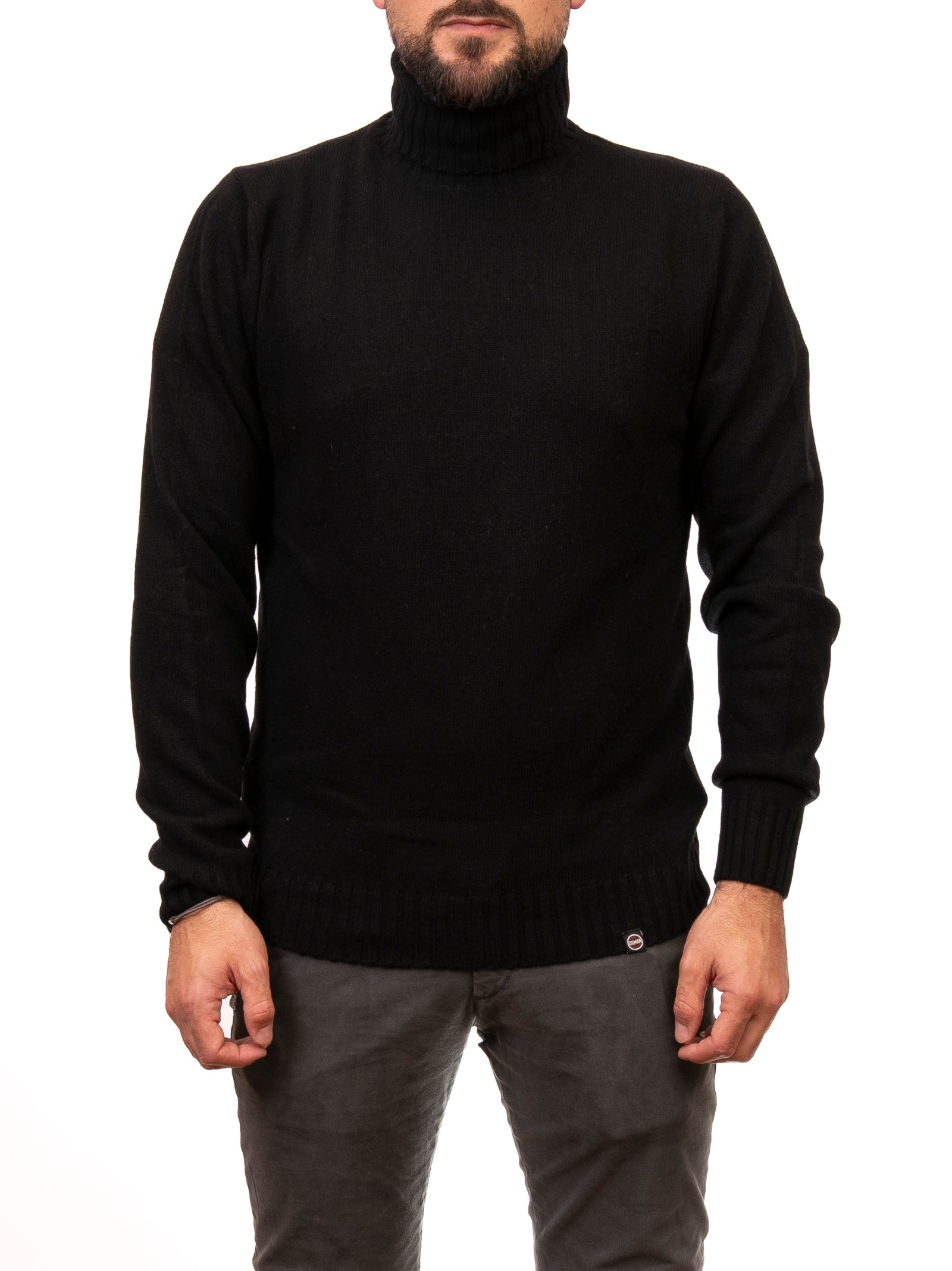 COLMAR maglione collo alto nero 4456 5YR-99 