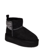 EMU Stivaletto montone nero W13143 STINGERKNIT-BLACK 