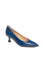 FRANCO RUSSO Décolleté pelle blu 1701S NAPLAK-NAVY 