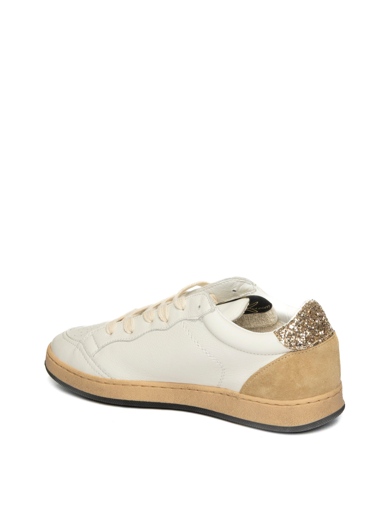 AMA BRAND DELUXE Sneaker pelle bianco/oro SUN D 4377-BIA/ORO 