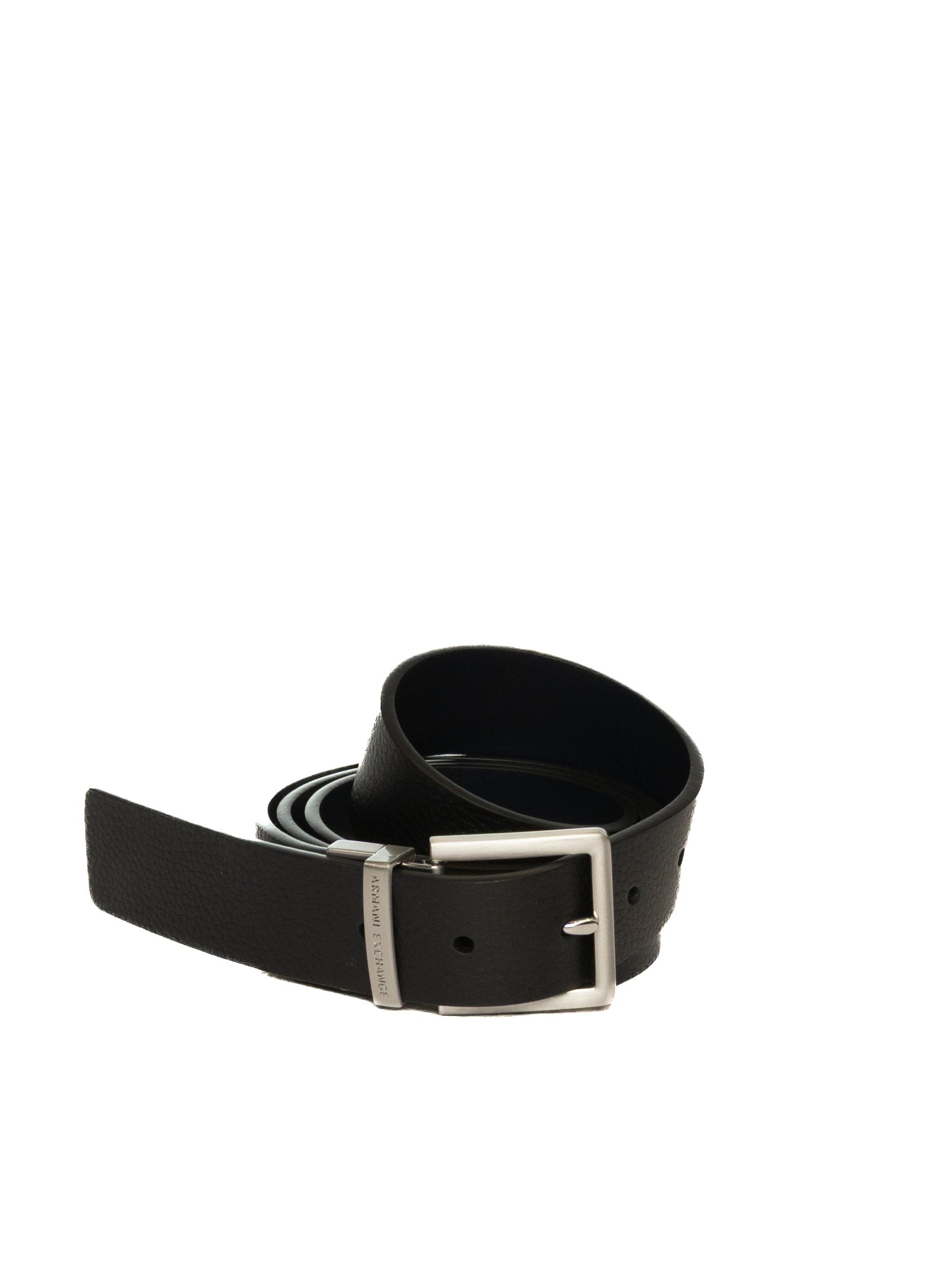 ARMANI EXCHANGE cintura pelle nero/blu 951000 CC512-43020 