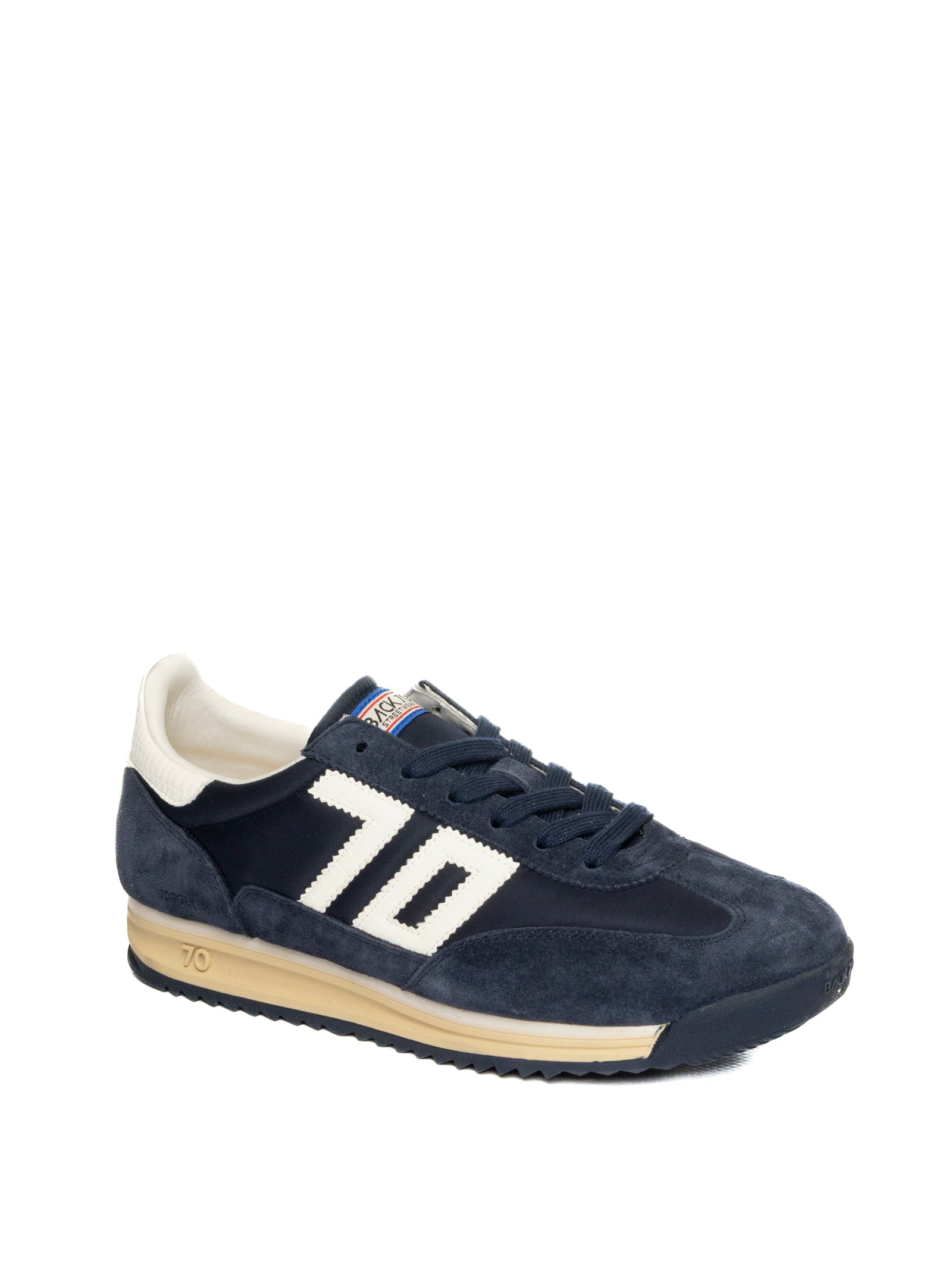 BACK 70 sneaker jogger blu JOGGER U NYLON.FC31-NAVY 