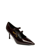 CHICONIC Décolleté cinturini vernice bordeaux 210 VERN-BORDEAUX 