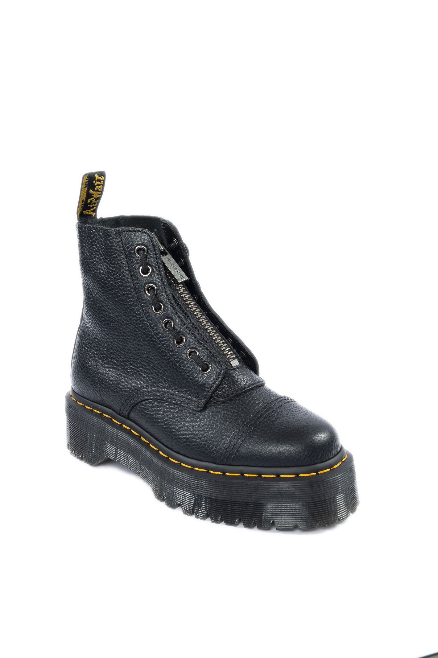 DR. MARTENS anfibio Sinclair nero<BR/> SINCLAIR NAPPA-BLACK 