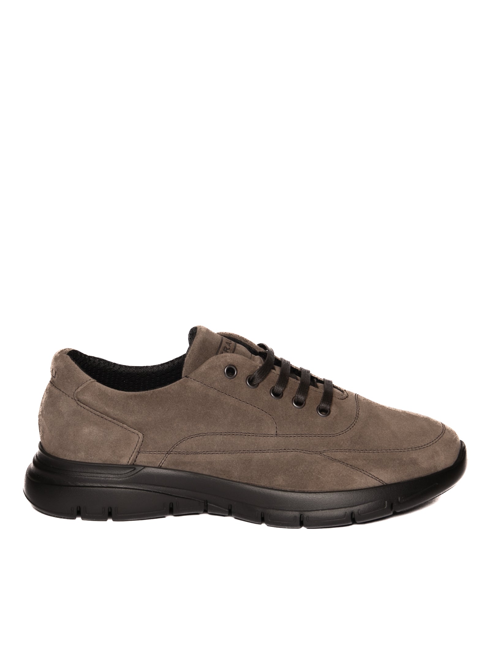 FRAU sneaker in pelle scamosciata visone <BR/> 09A3 WAXY-VISONE 